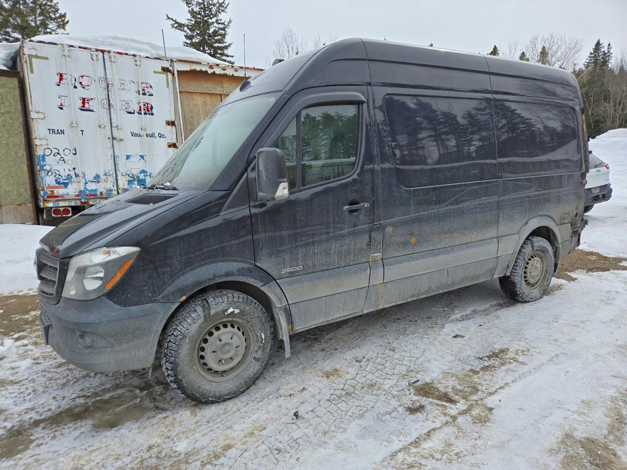 2016 Mercedes-benz Sprinter 2500 Черный vin: WD3BE7DD7GP299093
