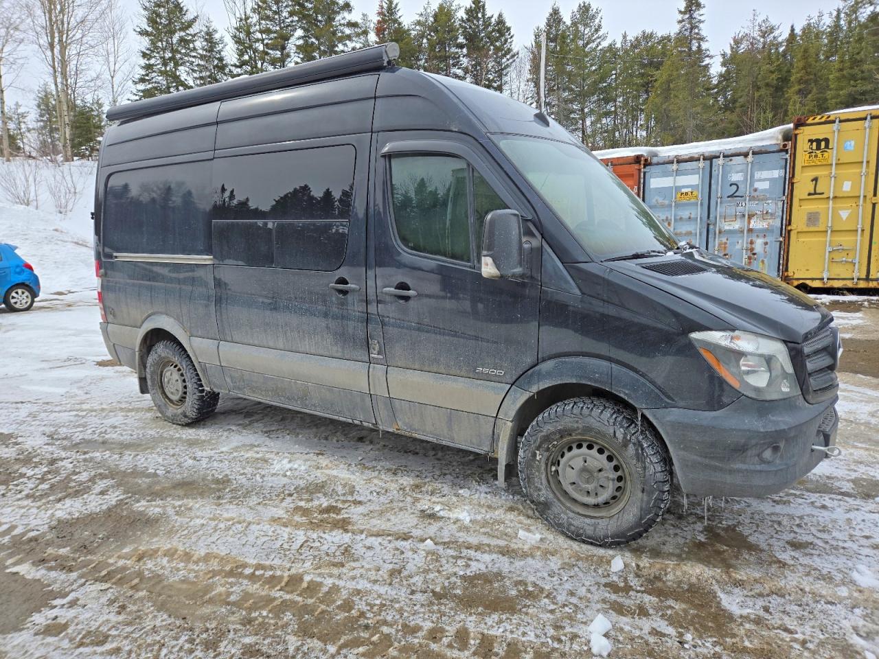 2016 Mercedes-benz Sprinter 2500 Черный vin: WD3BE7DD7GP299093
