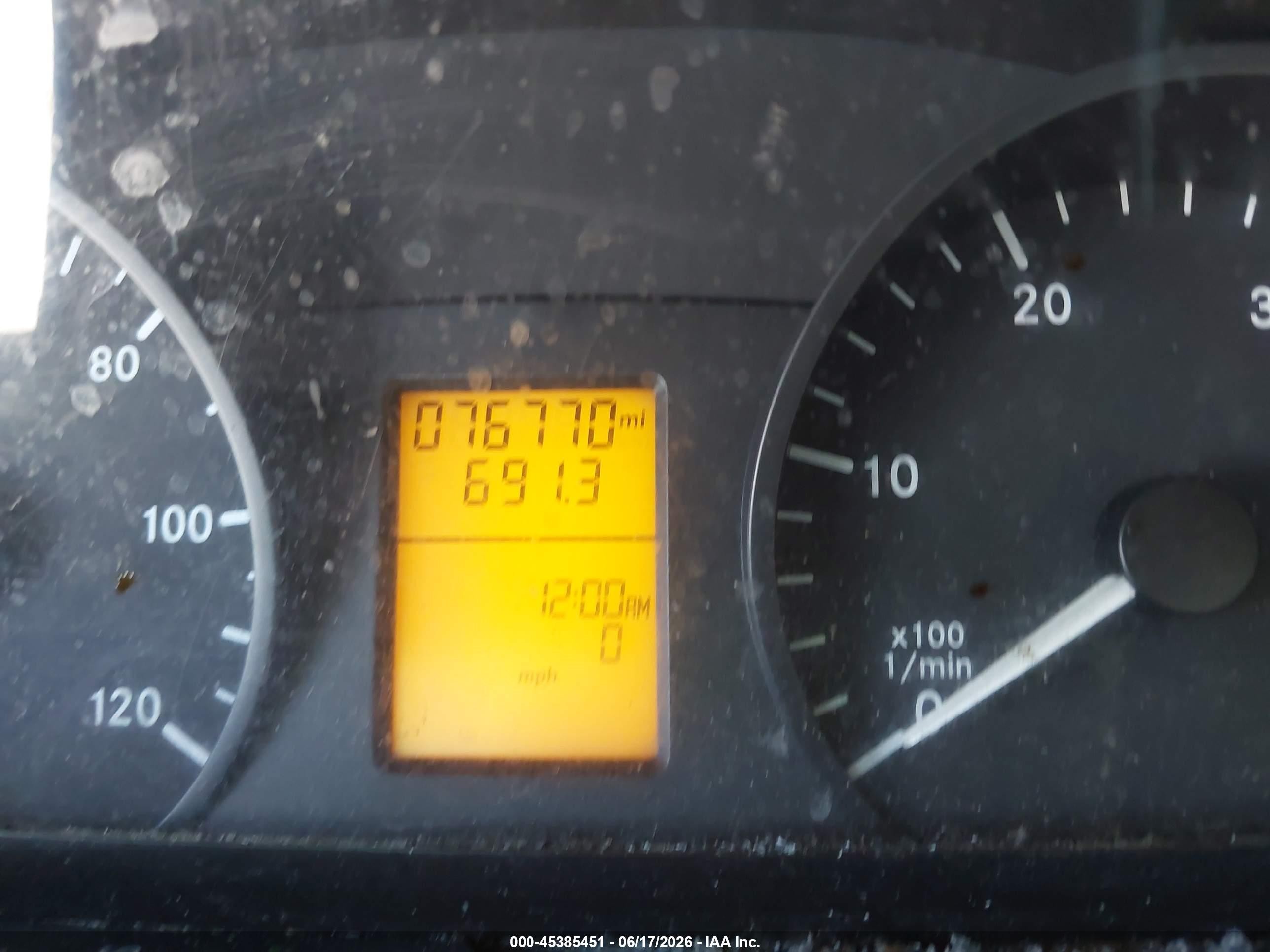 2011 Mercedes-benz Sprinter 2500 Normal Roof White vin: WD3PE7CC0B5557490