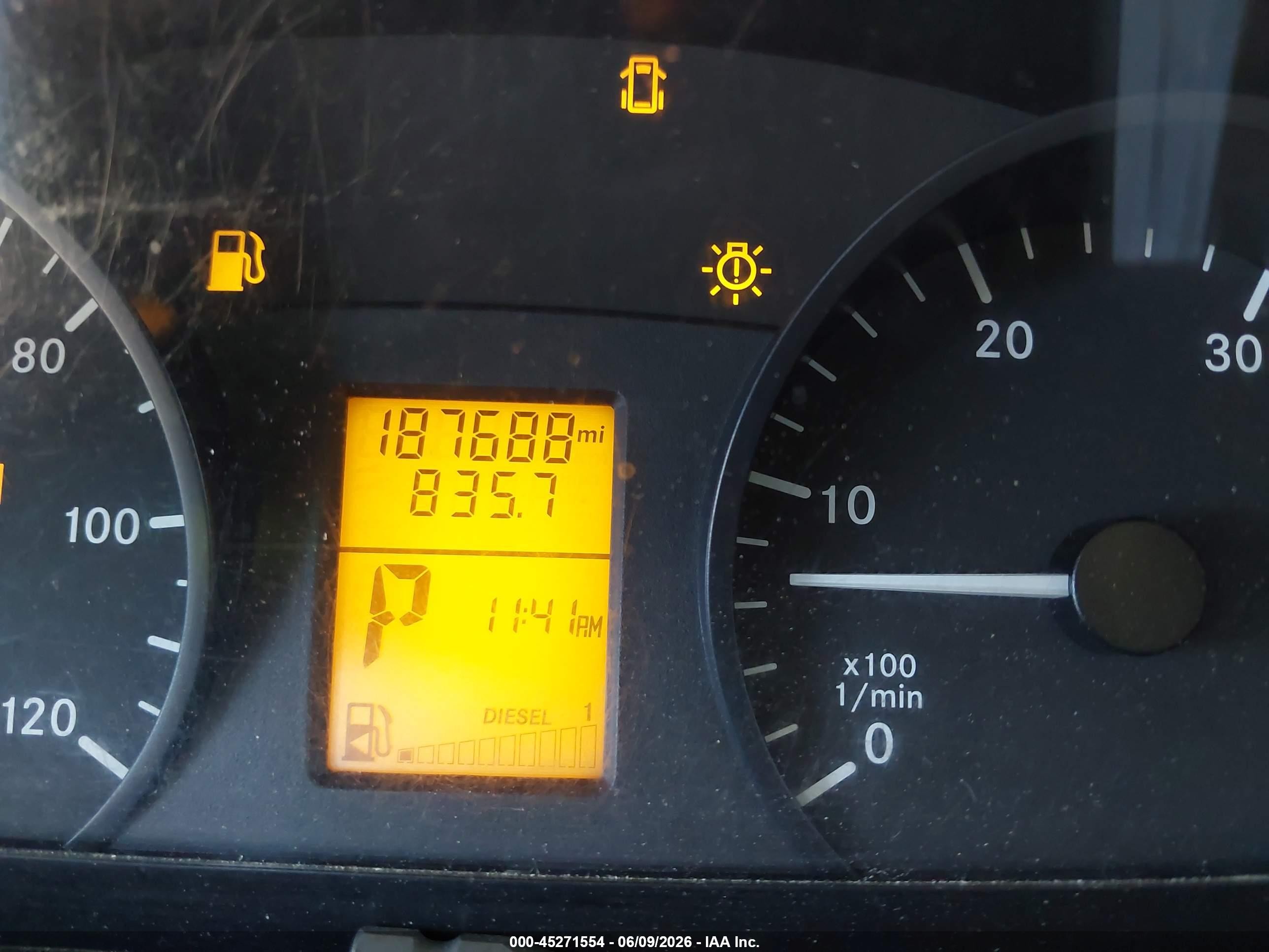 2014 Mercedes-benz Sprinter 2500 Normal Roof White vin: WD3PE7CC0E5826074