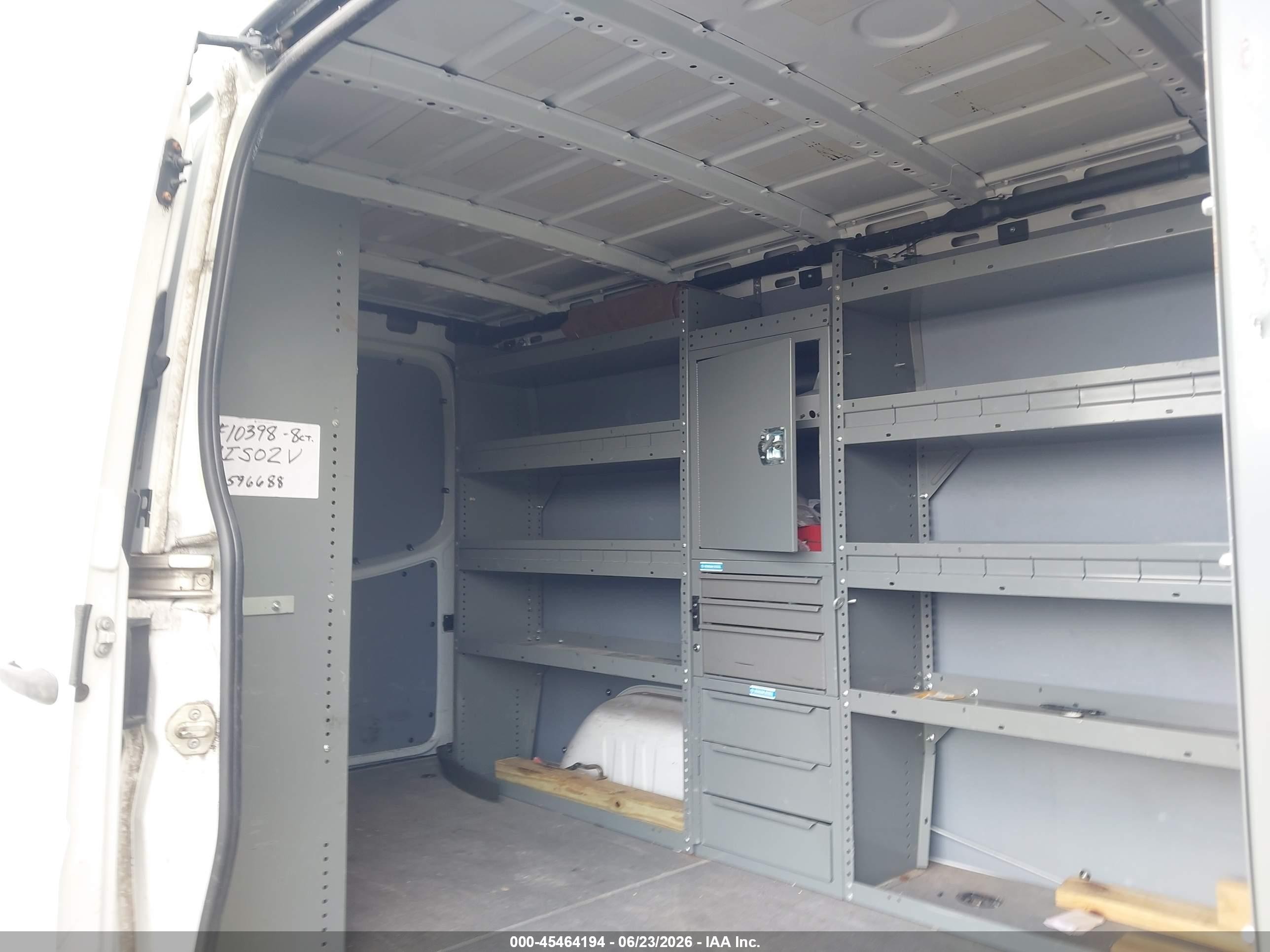 2014 Mercedes-benz Sprinter 2500 Normal Roof White vin: WD3PE7CC3E5842785