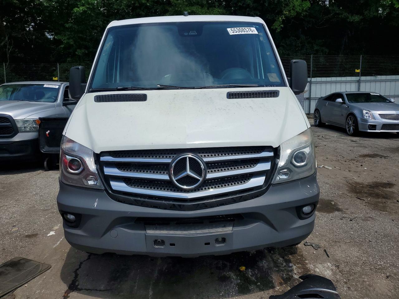 2015 Mercedes-benz Sprinter 2500 Белый vin: WD3PE7CC3F5956903