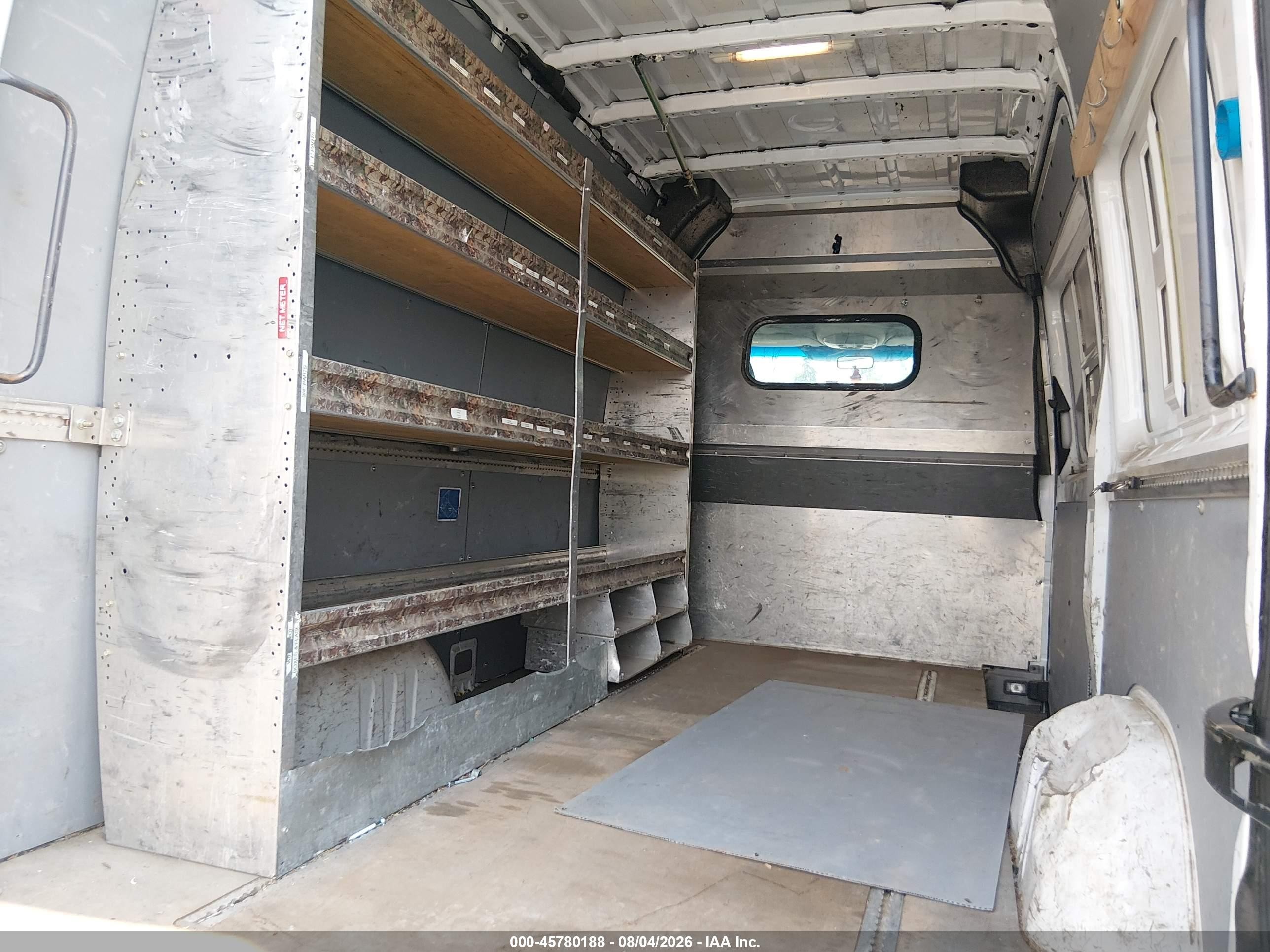 2010 Mercedes-benz Sprinter Van 2500   White vin: WD3PE7CC5A5497379