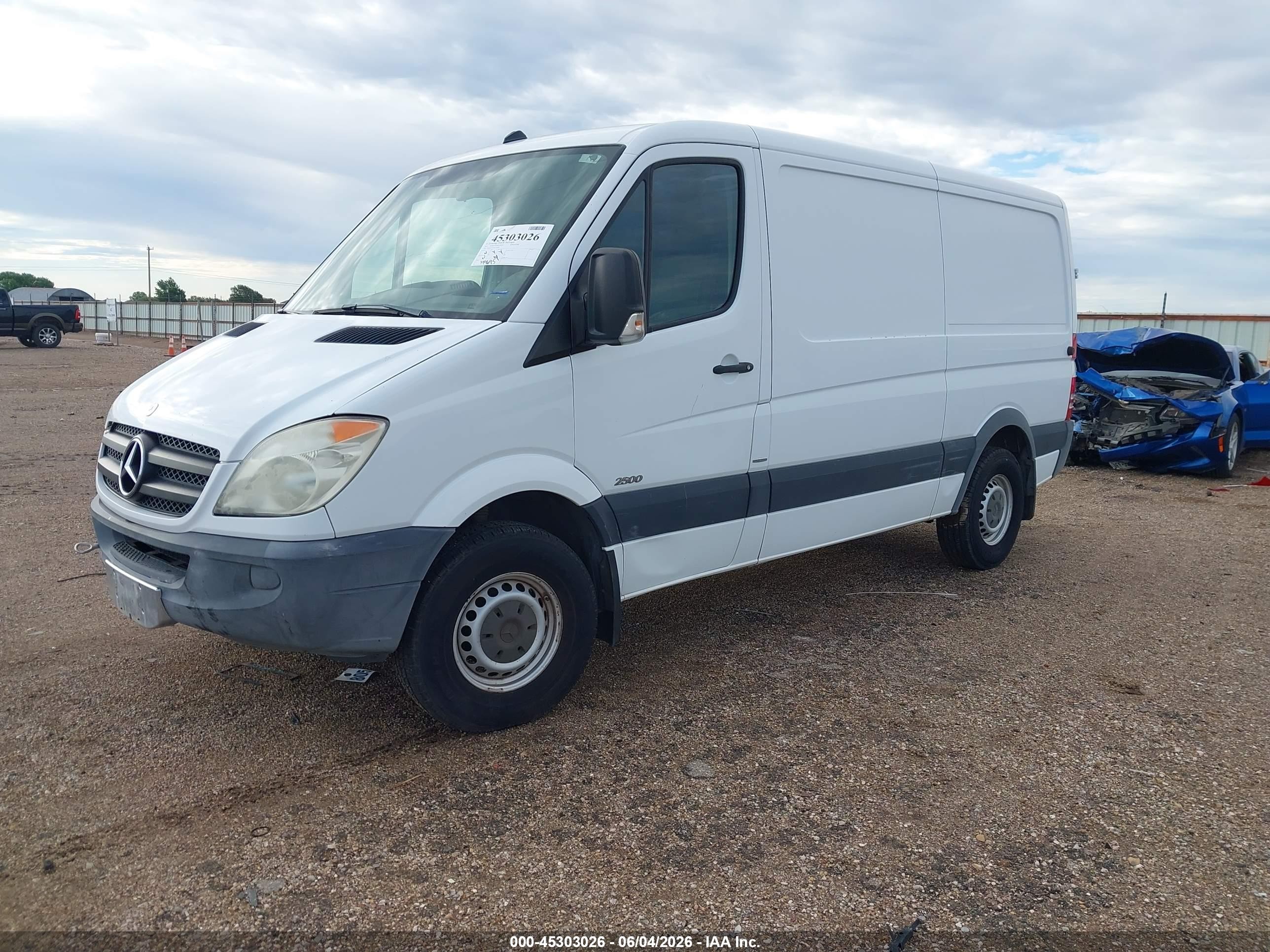 2012 Mercedes-benz Sprinter 2500 Normal Roof Белый vin: WD3PE7CC8C5714782