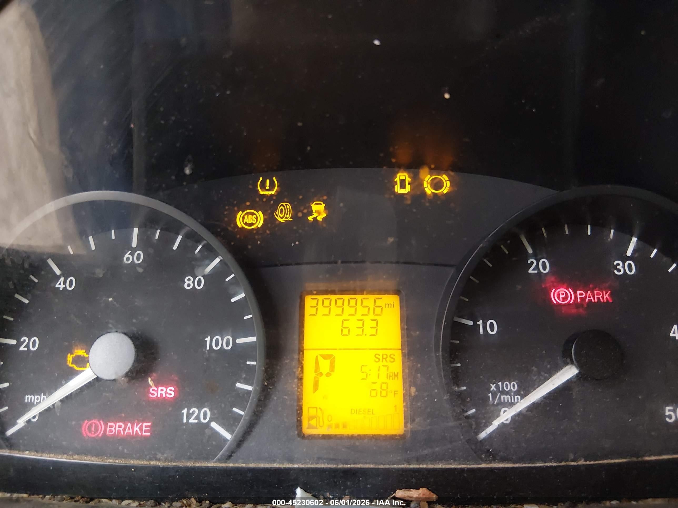 2013 Mercedes-benz Sprinter 2500 Normal Roof Белый vin: WD3PE7CD0D5758818