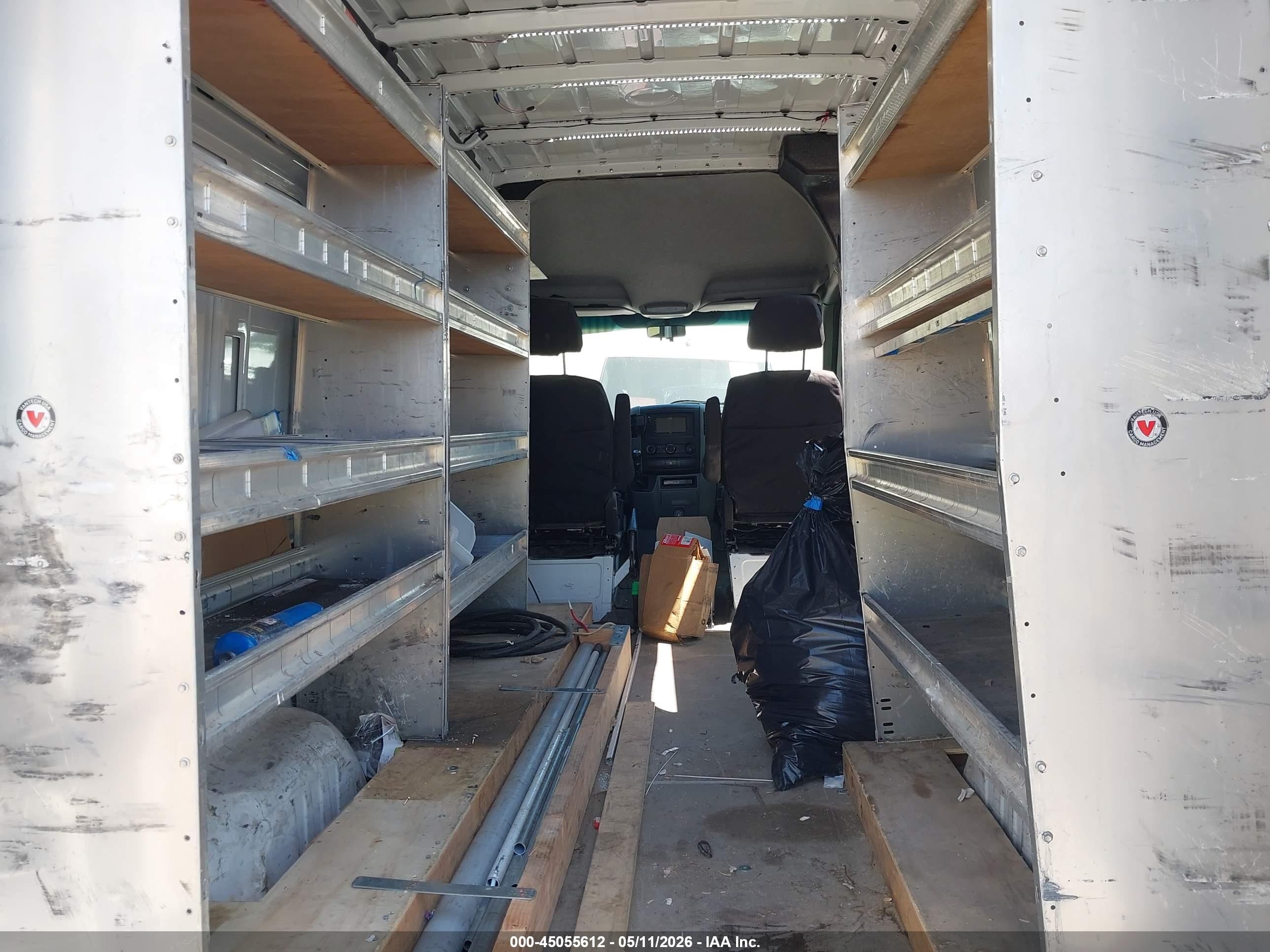 2017 Mercedes-benz Sprinter 2500 Standard Roof V6 Белый vin: WD3PE7CD6HP553286
