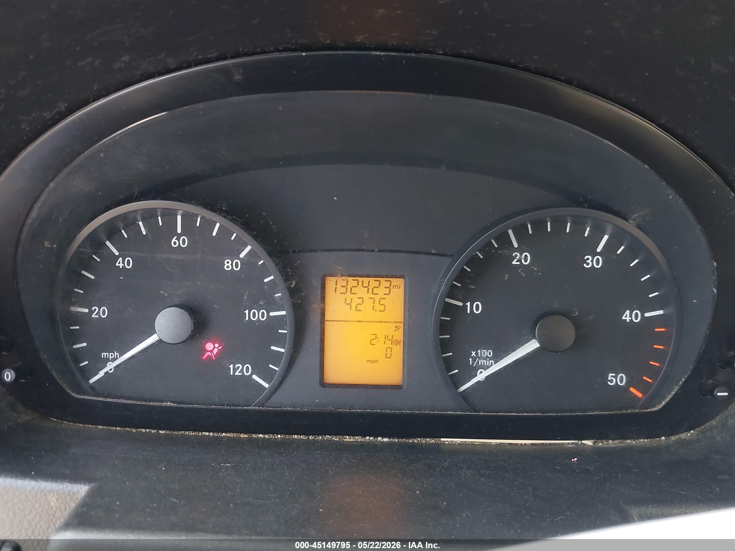 2018 Mercedes-benz Sprinter 2500 Standard Roof V6 Белый vin: WD3PE7CD6JP613508