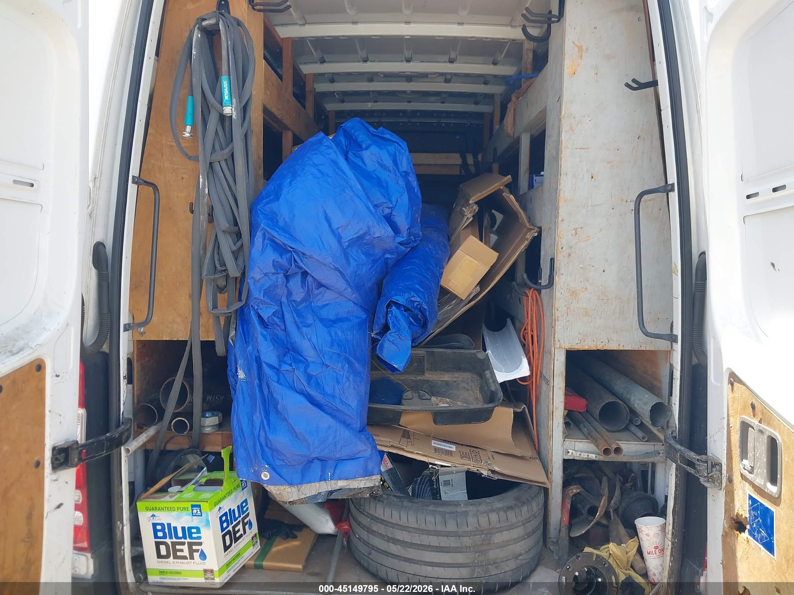 2018 Mercedes-benz Sprinter 2500 Standard Roof V6 Белый vin: WD3PE7CD6JP613508