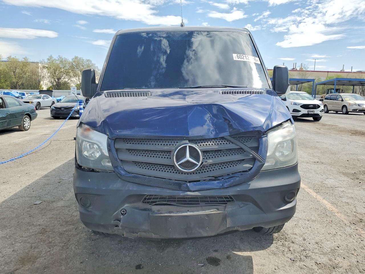 2016 Mercedes-benz Sprinter 2500 Blue vin: WD3PE7DD4GP272892