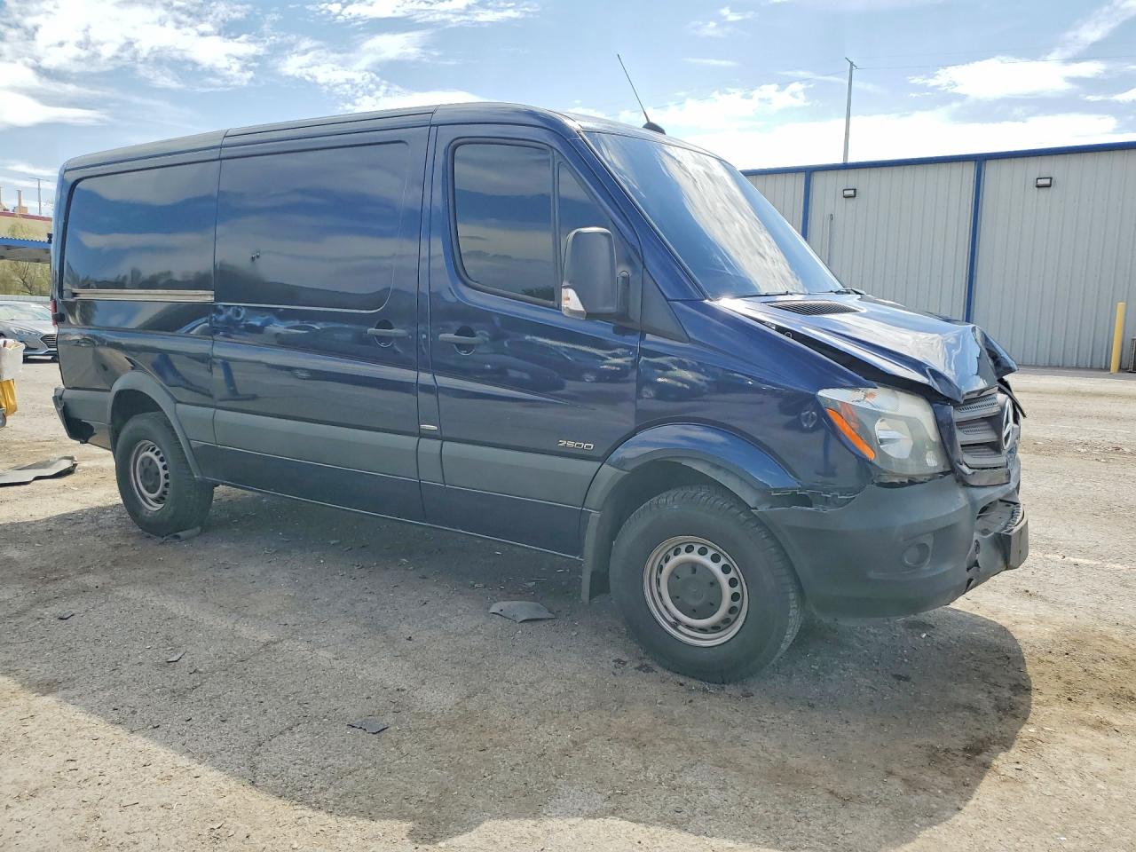 2016 Mercedes-benz Sprinter 2500 Blue vin: WD3PE7DD4GP272892