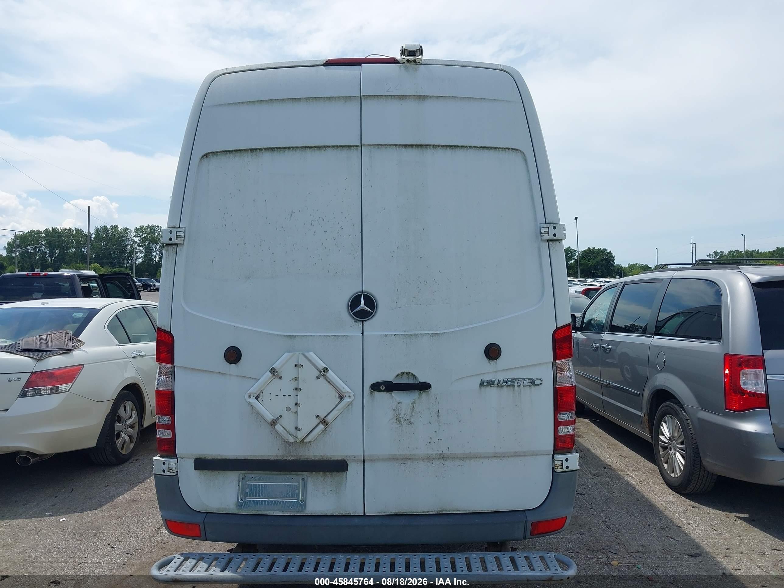 2012 Mercedes-benz Sprinter 2500 High Roof White vin: WD3PE8CB0C5704146