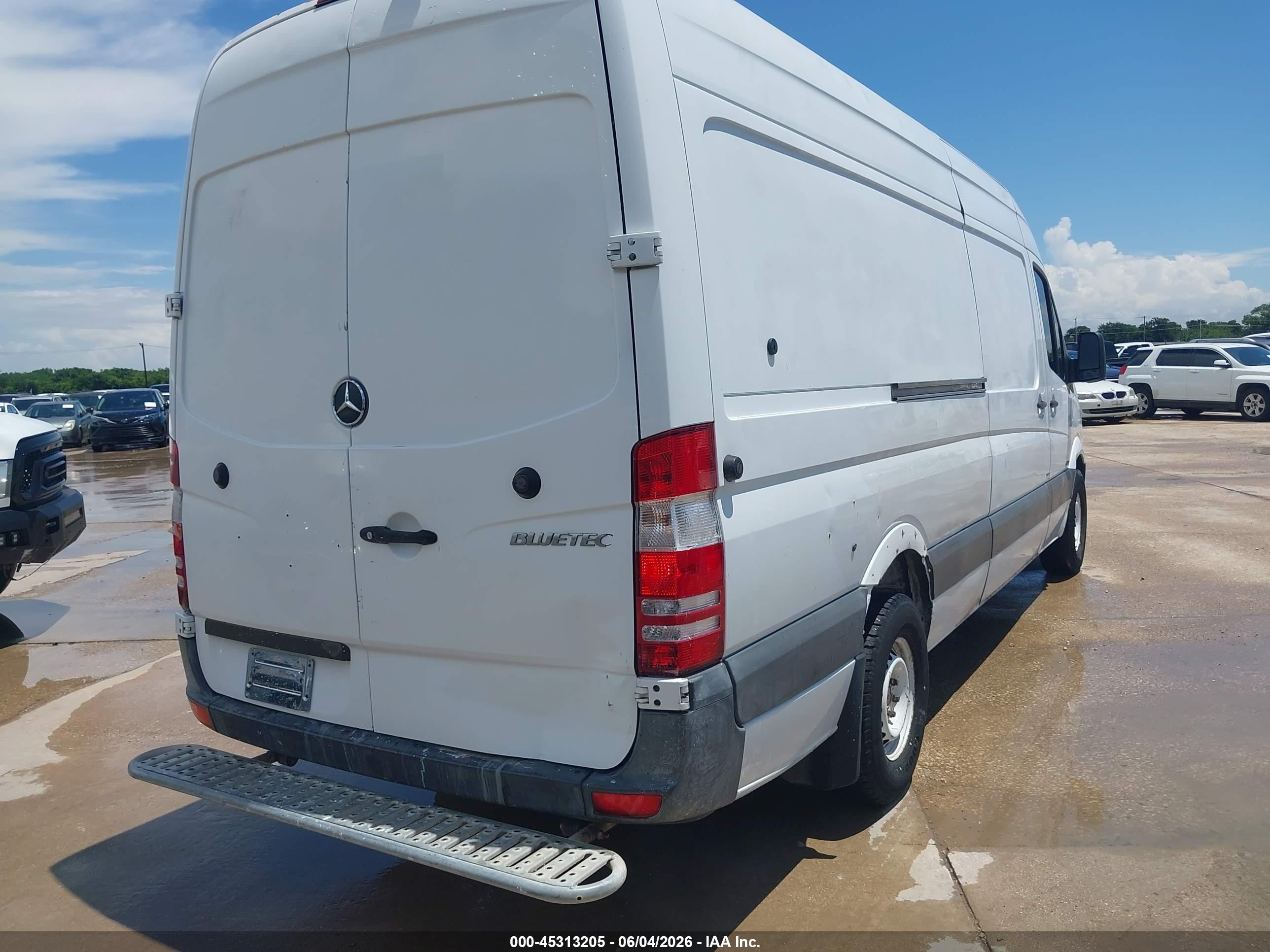 2012 Mercedes-benz Sprinter 2500 High Roof Белый vin: WD3PE8CB2C5612584