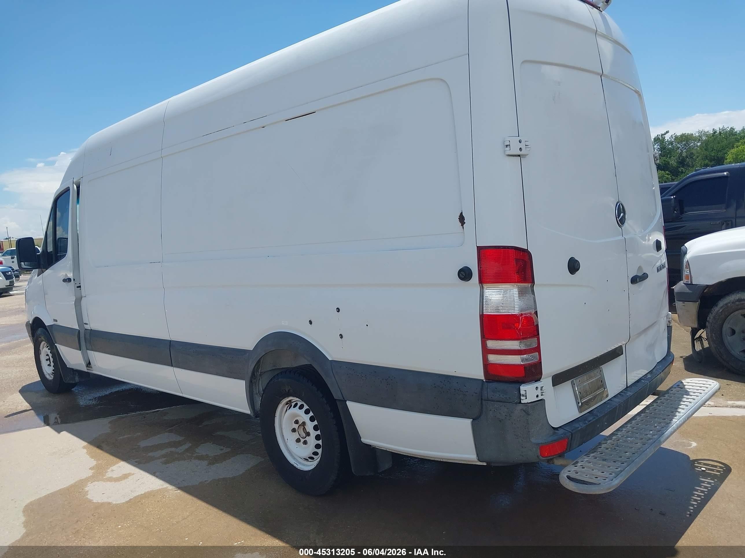 2012 Mercedes-benz Sprinter 2500 High Roof Белый vin: WD3PE8CB2C5612584