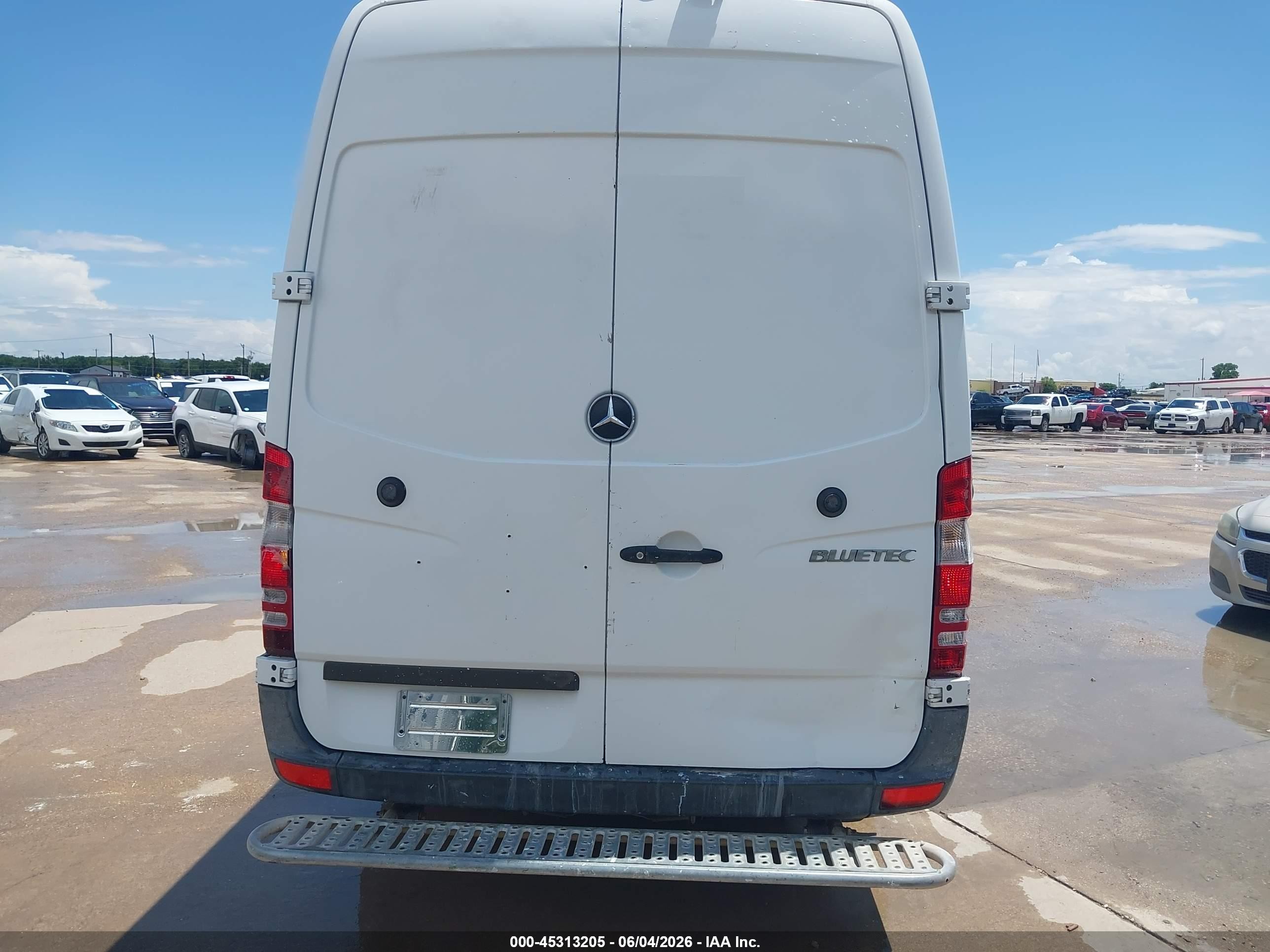 2012 Mercedes-benz Sprinter 2500 High Roof Белый vin: WD3PE8CB2C5612584