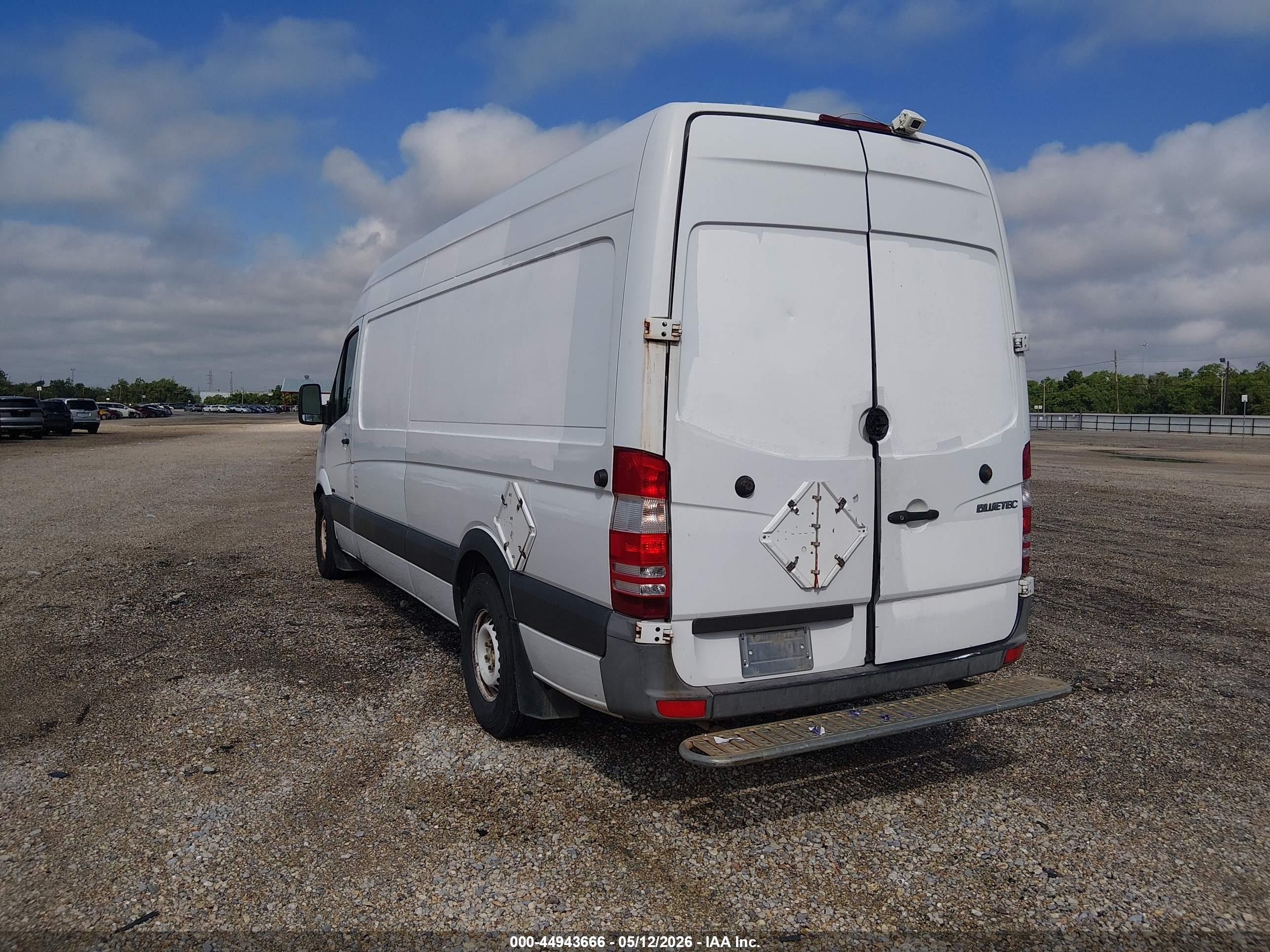 2012 Mercedes-benz Sprinter 2500 High Roof White vin: WD3PE8CB2C5716489