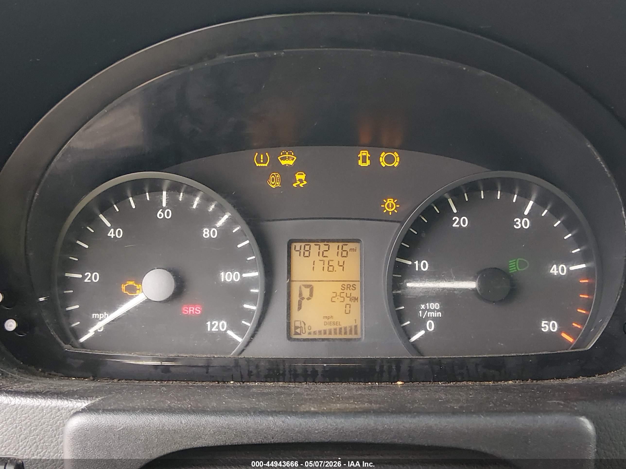 2012 Mercedes-benz Sprinter 2500 High Roof White vin: WD3PE8CB2C5716489