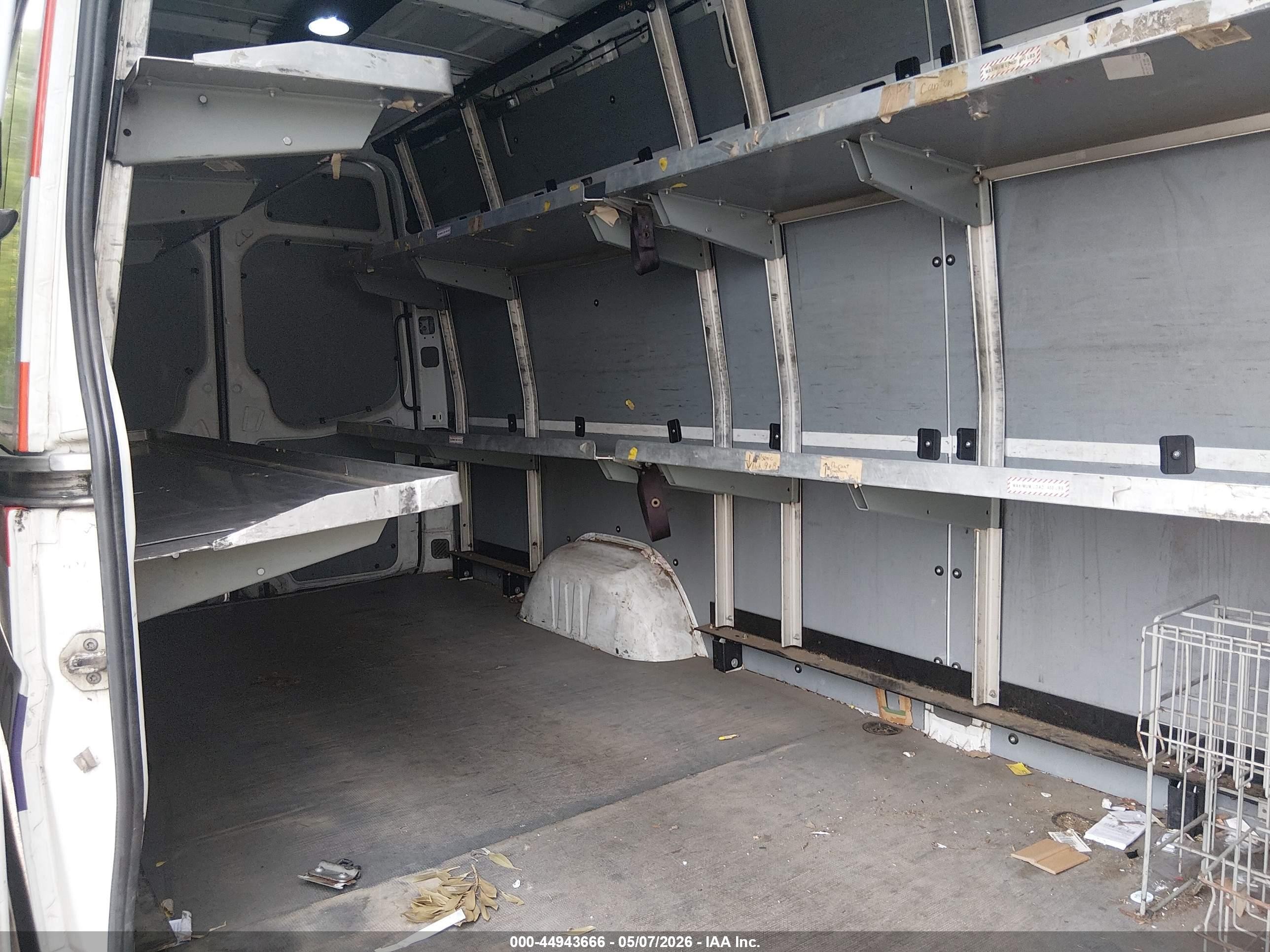 2012 Mercedes-benz Sprinter 2500 High Roof White vin: WD3PE8CB2C5716489