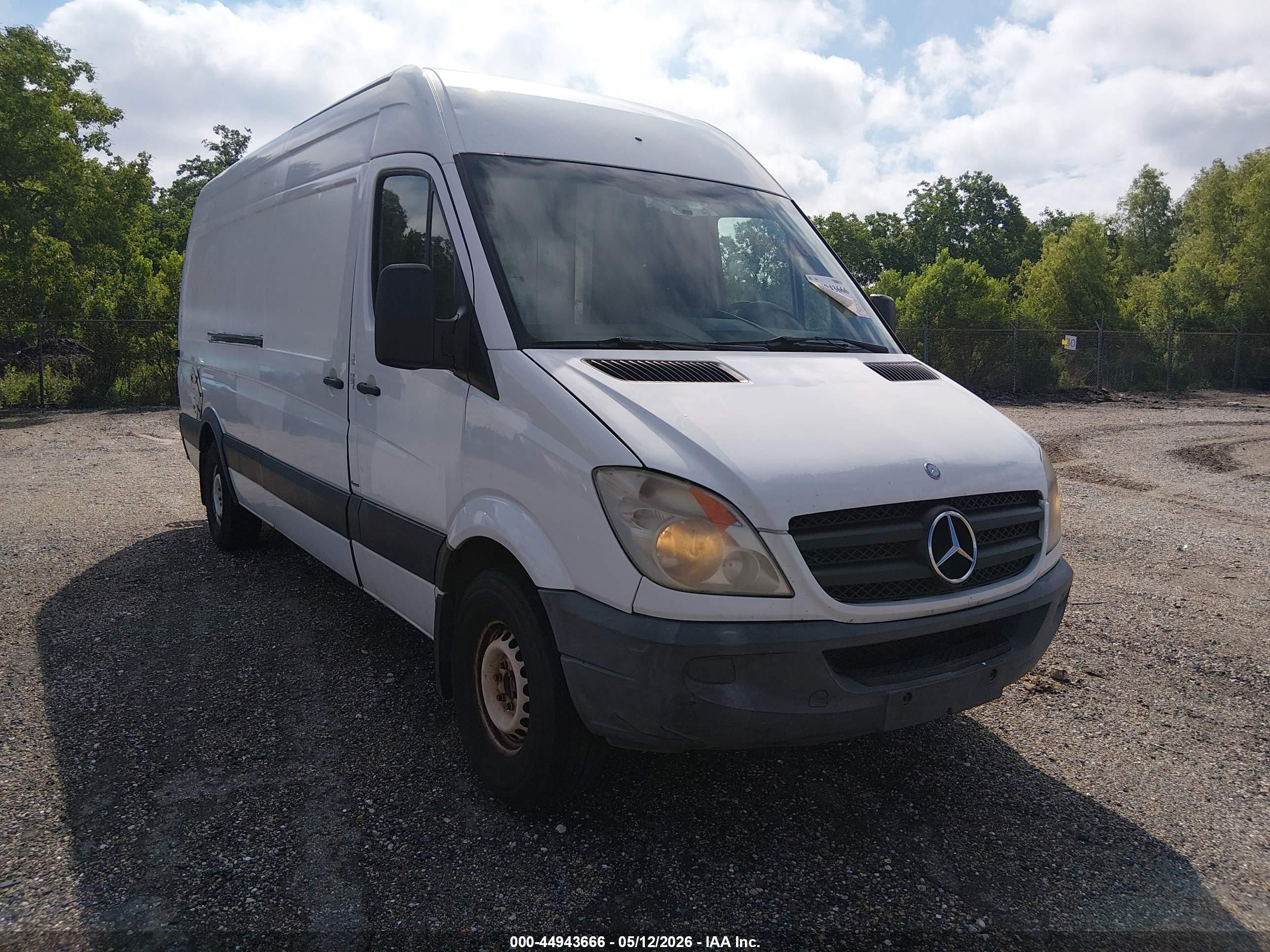 2012 Mercedes-benz Sprinter 2500 High Roof White vin: WD3PE8CB2C5716489