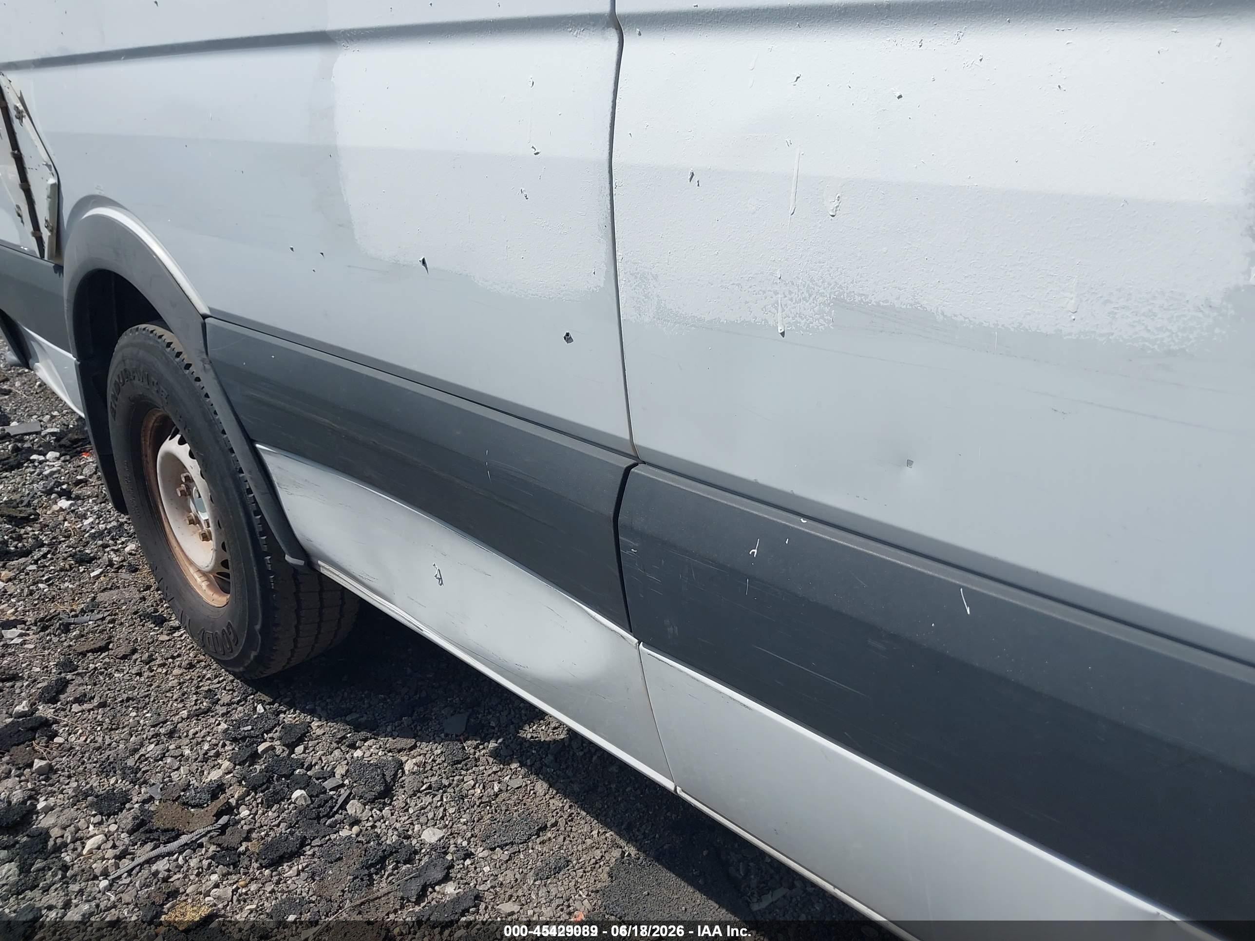 2012 Mercedes-benz Sprinter 2500 High Roof Белый vin: WD3PE8CB4C5683799