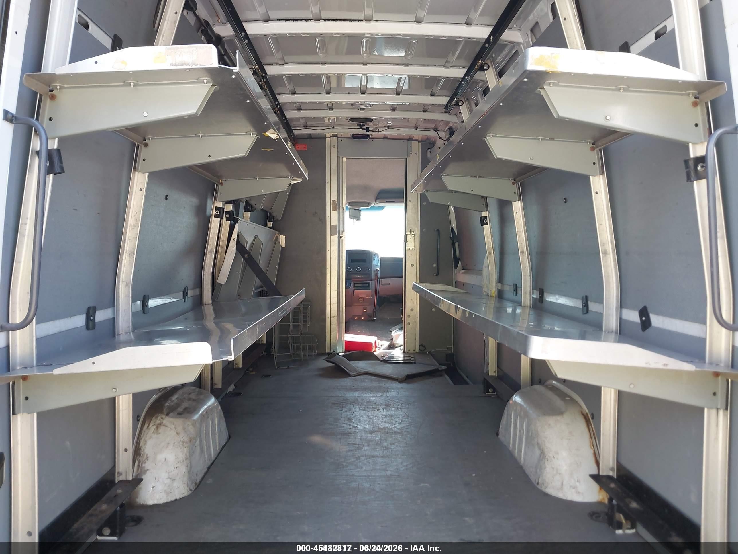 2011 Mercedes-benz Sprinter 2500 High Roof White vin: WD3PE8CB5B5606048