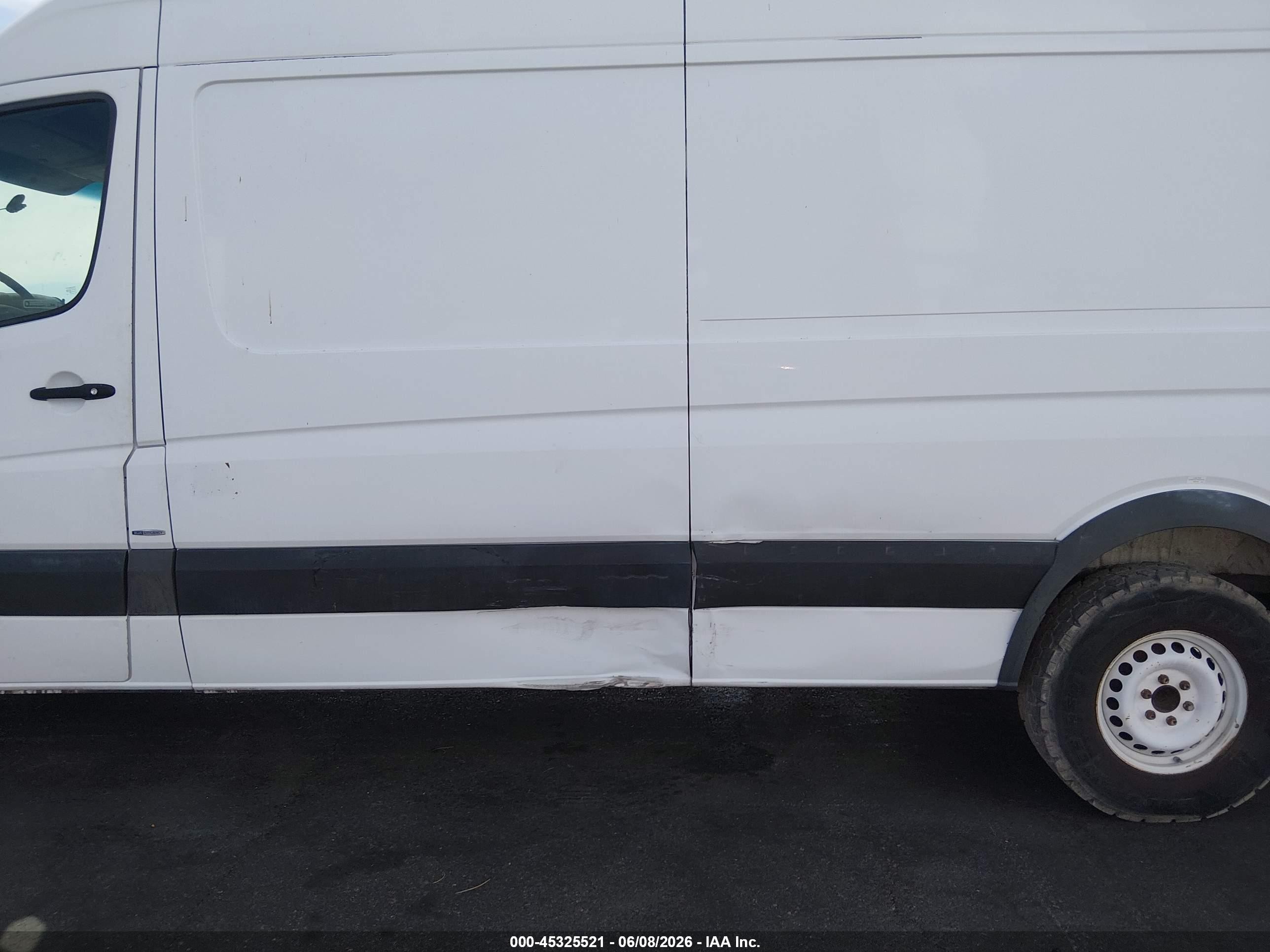 2012 Mercedes-benz Sprinter 2500 High Roof Белый vin: WD3PE8CB6C5716155