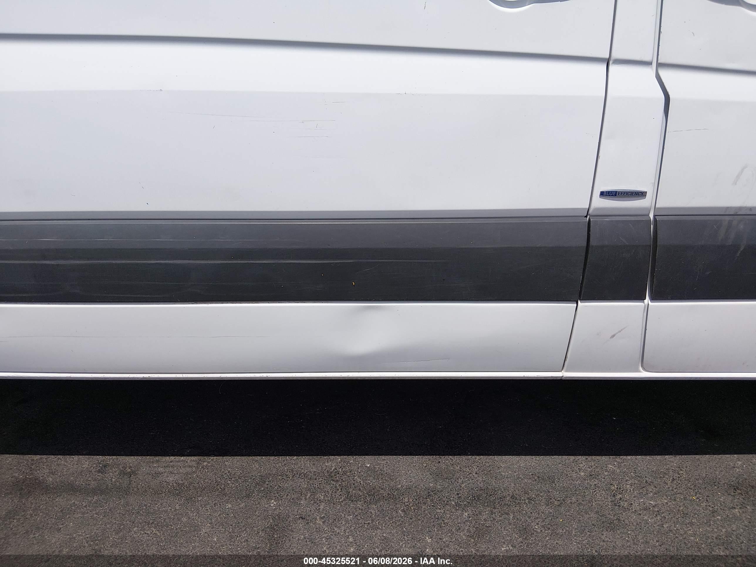 2012 Mercedes-benz Sprinter 2500 High Roof Белый vin: WD3PE8CB6C5716155