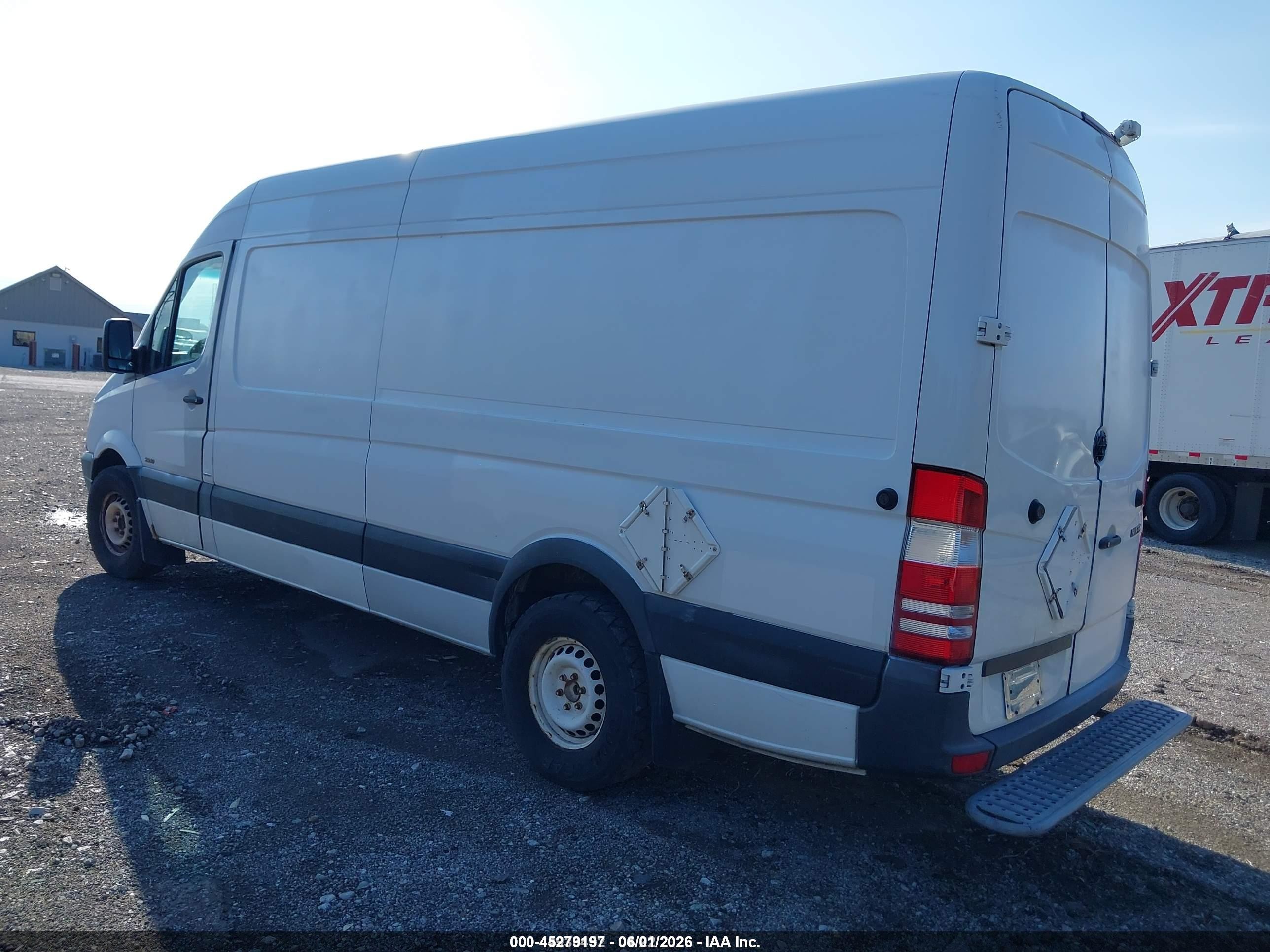 2012 Mercedes-benz Sprinter 2500 High Roof White vin: WD3PE8CB7C5672506