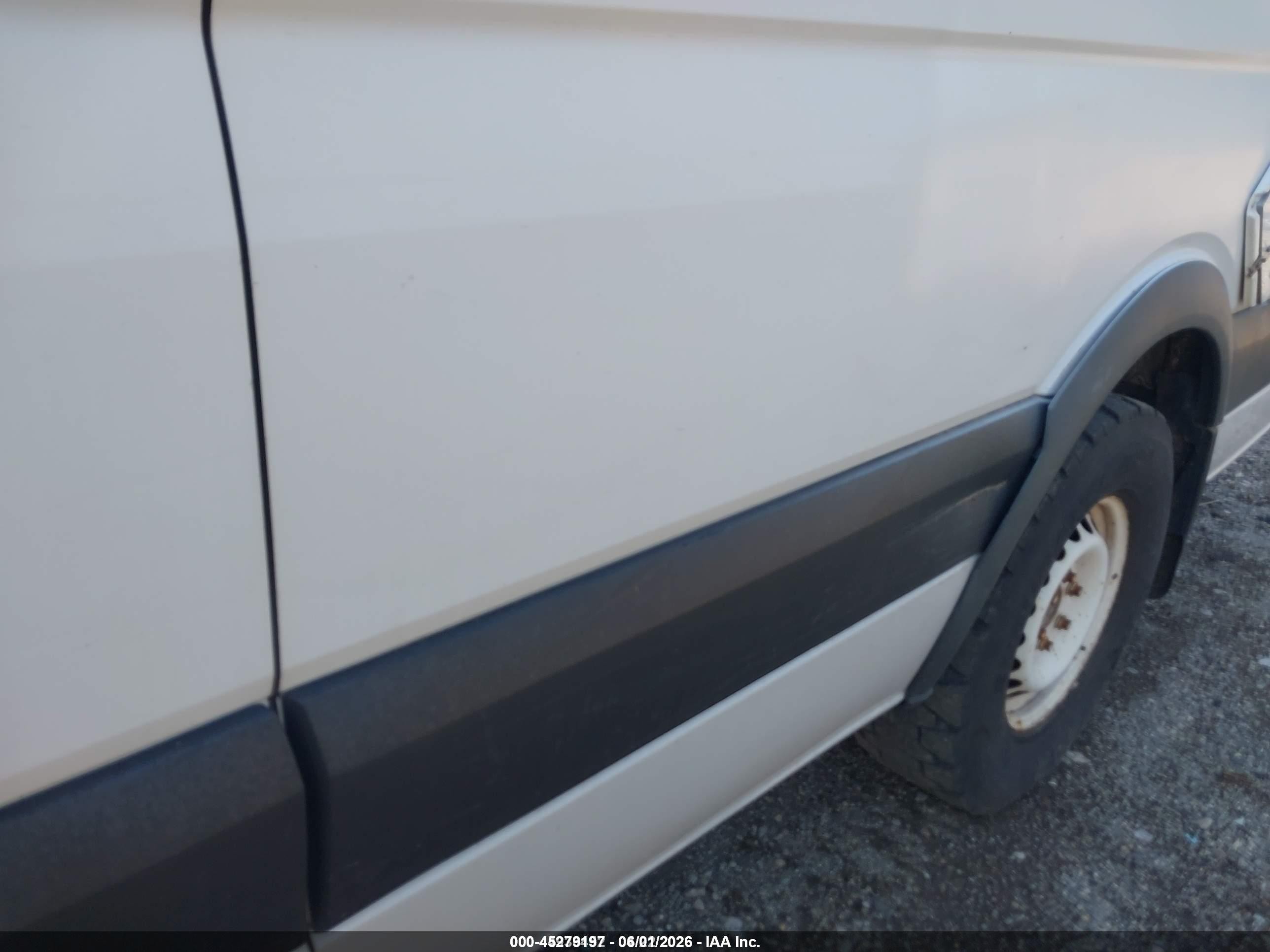 2012 Mercedes-benz Sprinter 2500 High Roof White vin: WD3PE8CB7C5672506