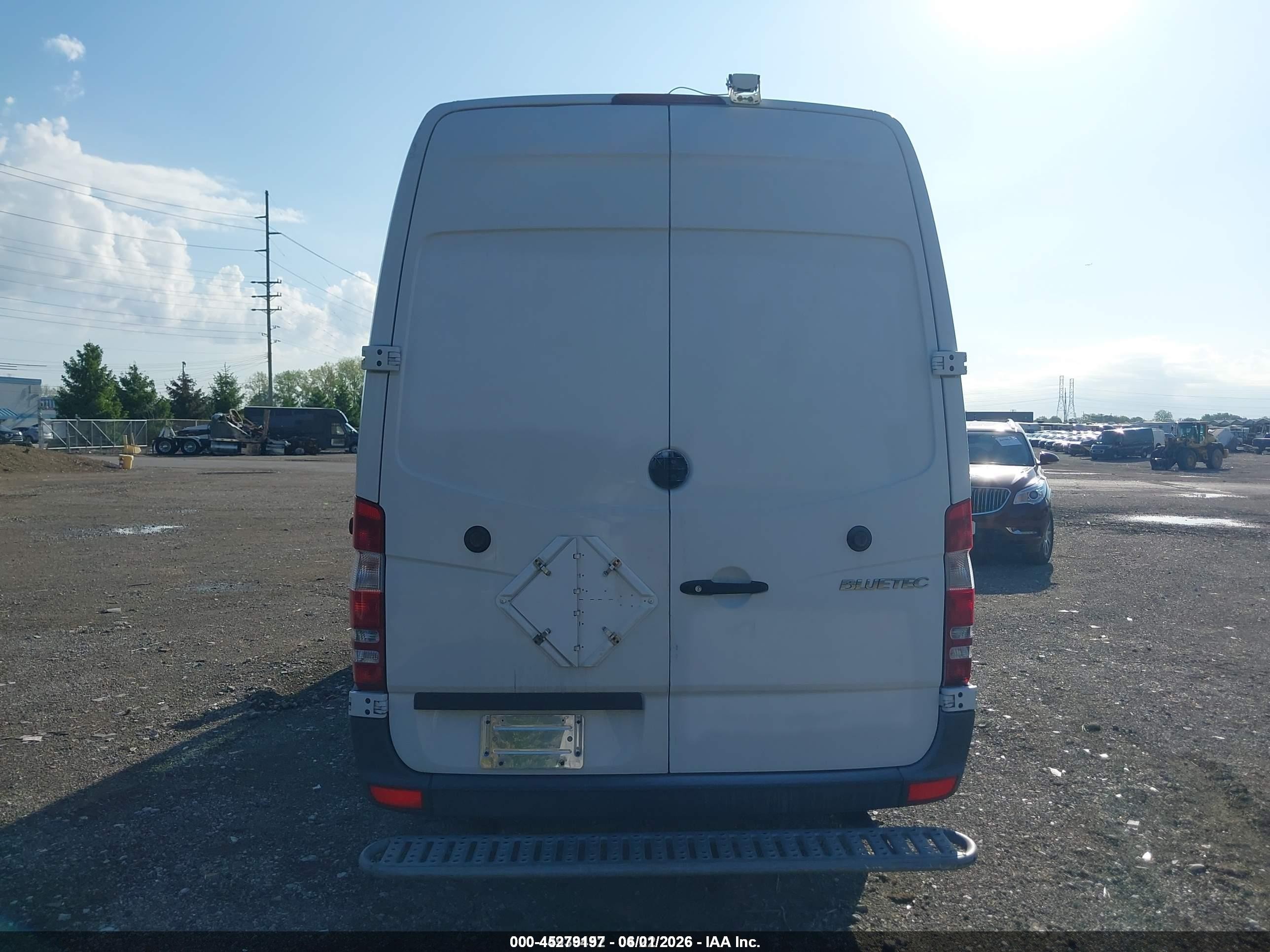 2012 Mercedes-benz Sprinter 2500 High Roof White vin: WD3PE8CB7C5672506