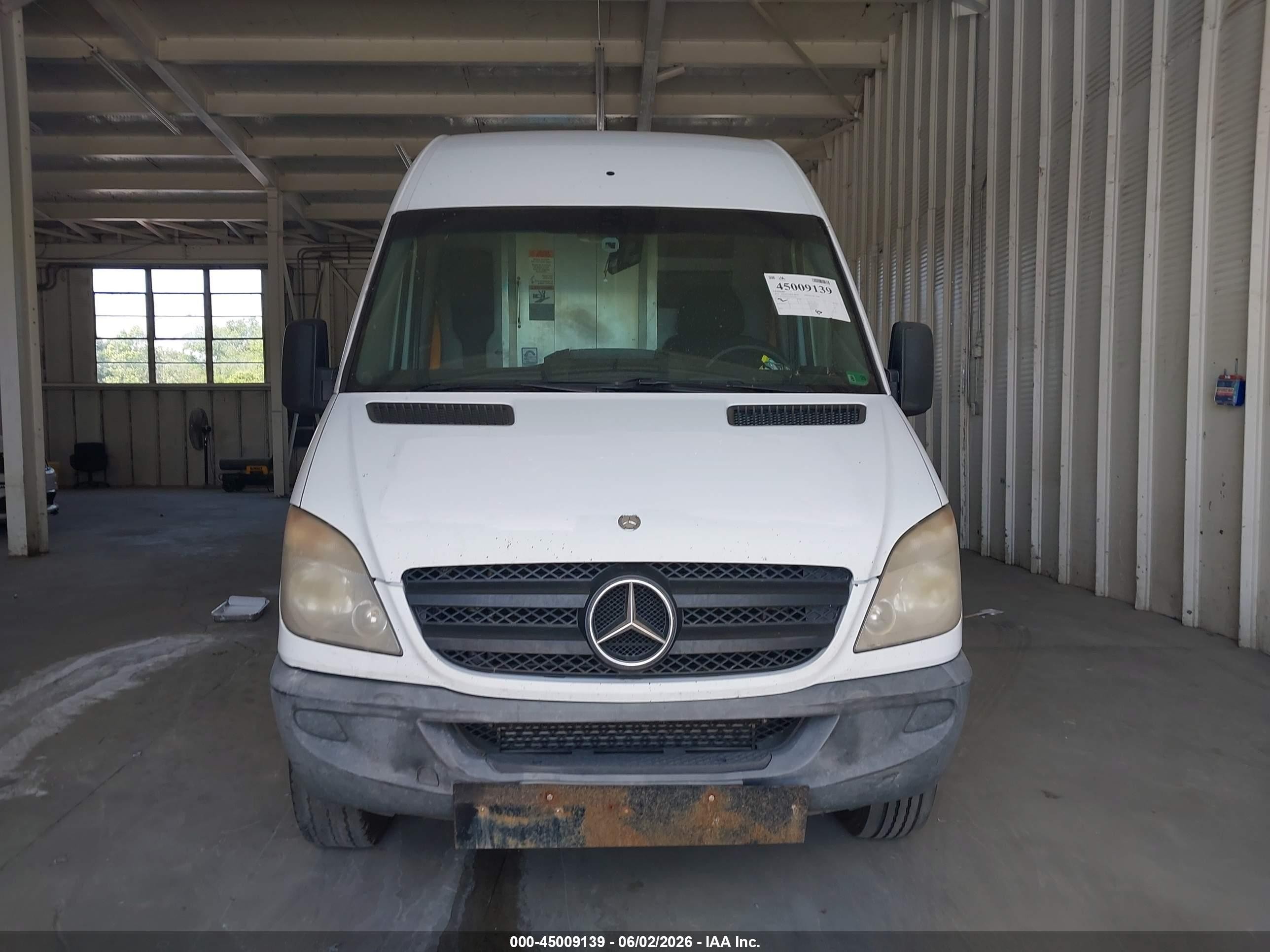 2012 Mercedes-benz Sprinter 2500 High Roof White vin: WD3PE8CBXC5696489