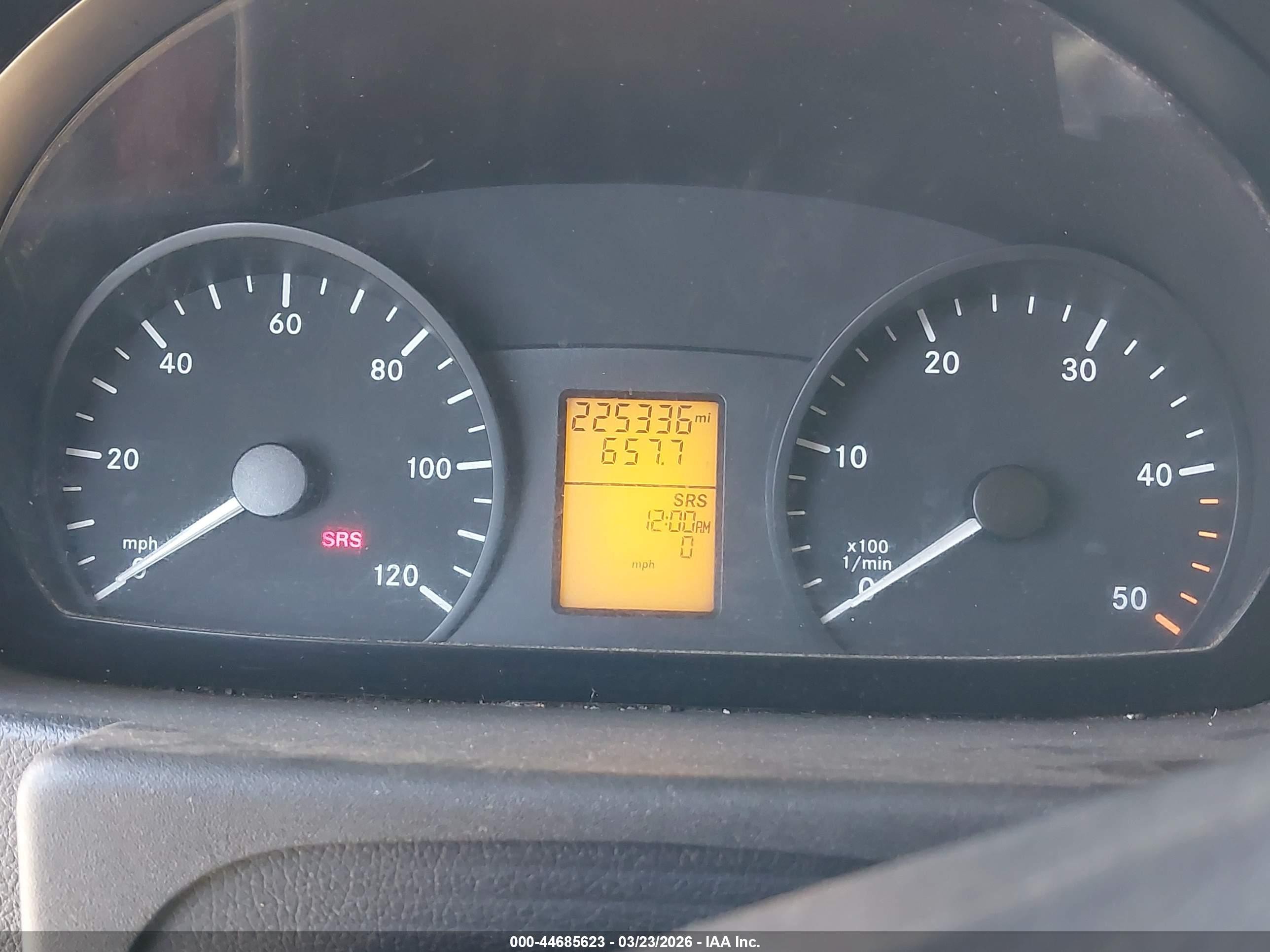 2010 Mercedes-benz Sprinter Van 2500 High Roof Белый vin: WD3PE8CC0A5424118