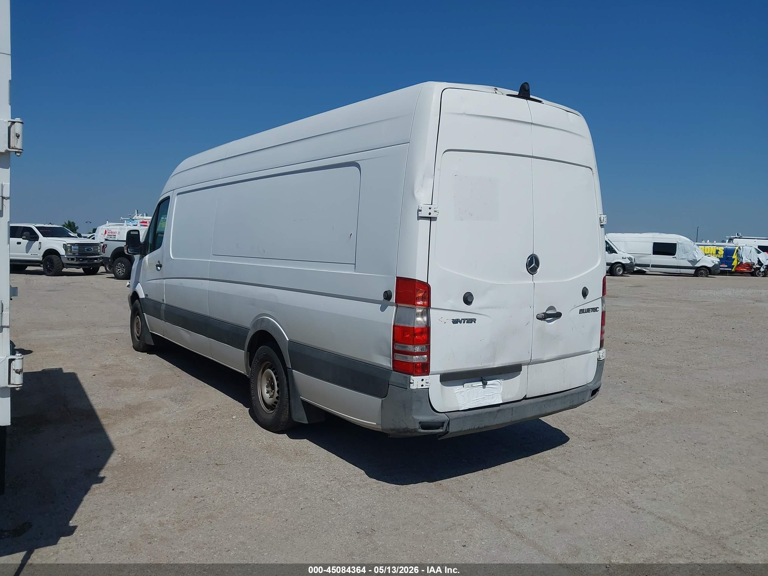 2011 Mercedes-benz Sprinter 2500 High Roof Белый vin: WD3PE8CC1B5587068