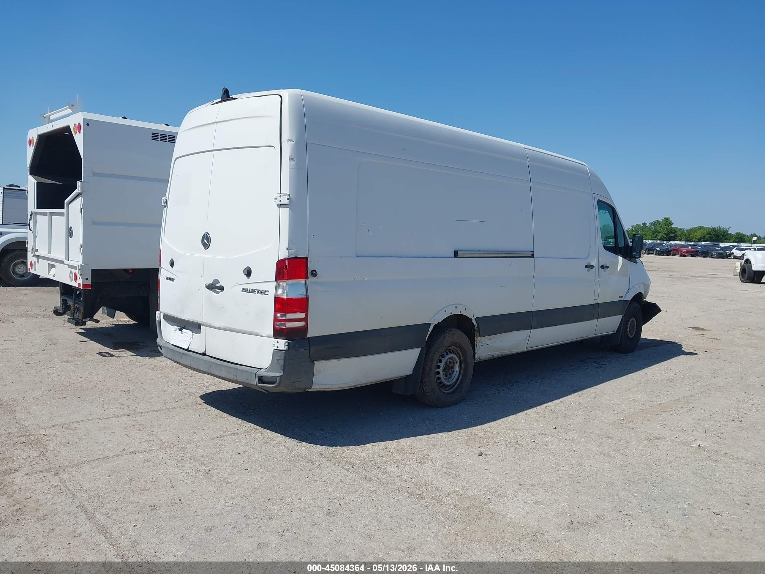 2011 Mercedes-benz Sprinter 2500 High Roof Белый vin: WD3PE8CC1B5587068