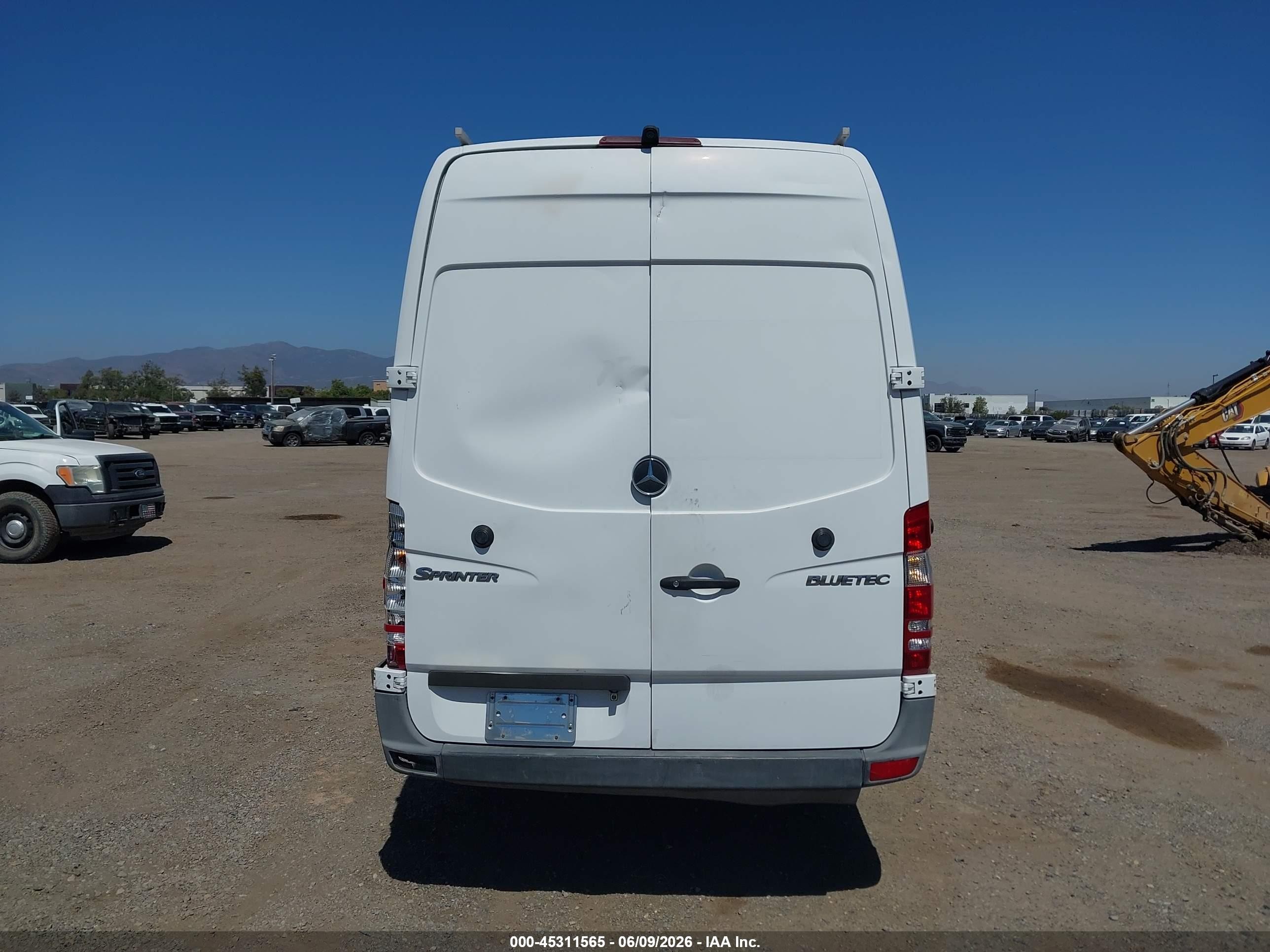 2012 Mercedes-benz Sprinter 2500 High Roof White vin: WD3PE8CC2C5679419