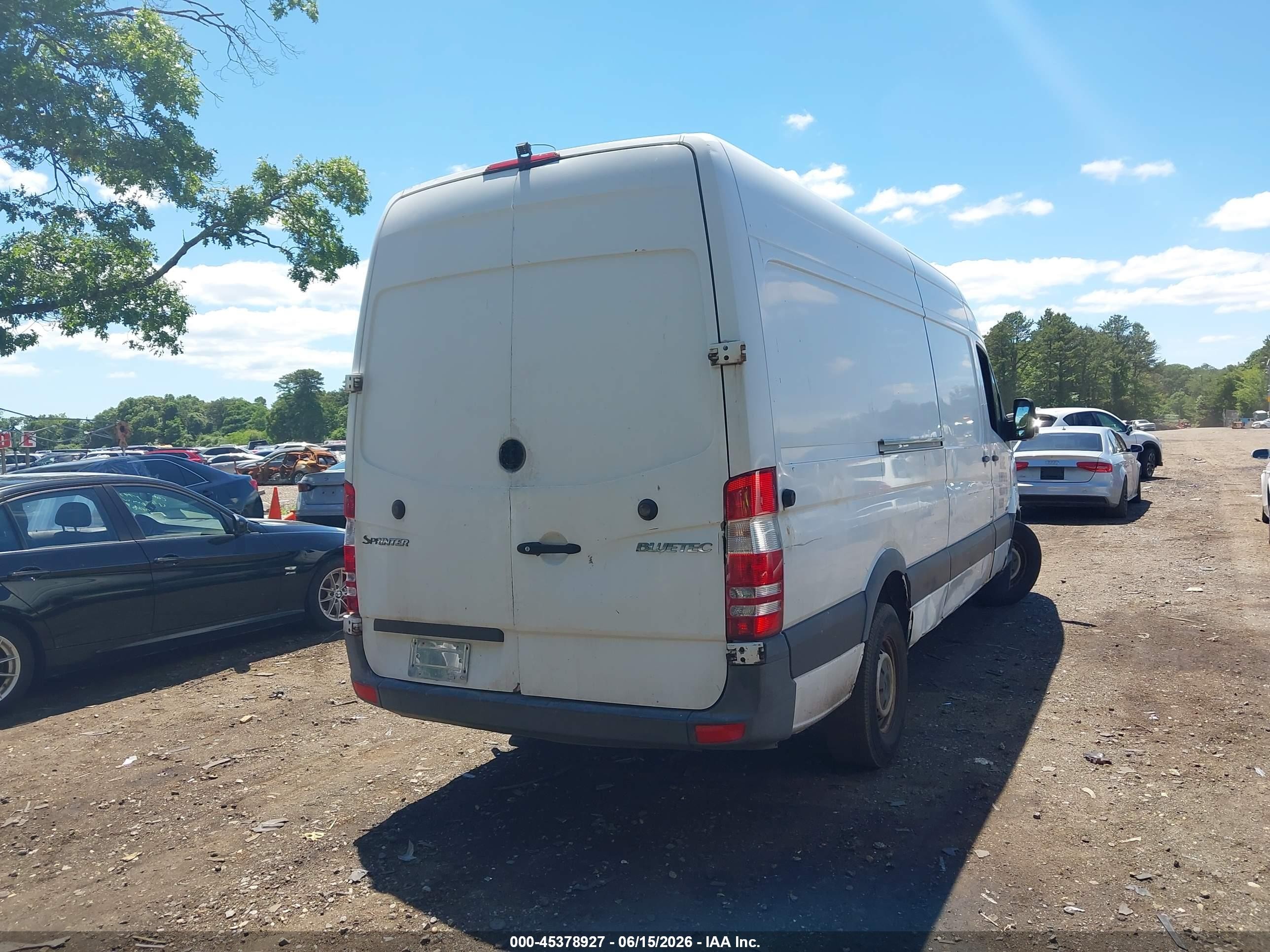 2012 Mercedes-benz Sprinter 2500 High Roof White vin: WD3PE8CC8C5648269