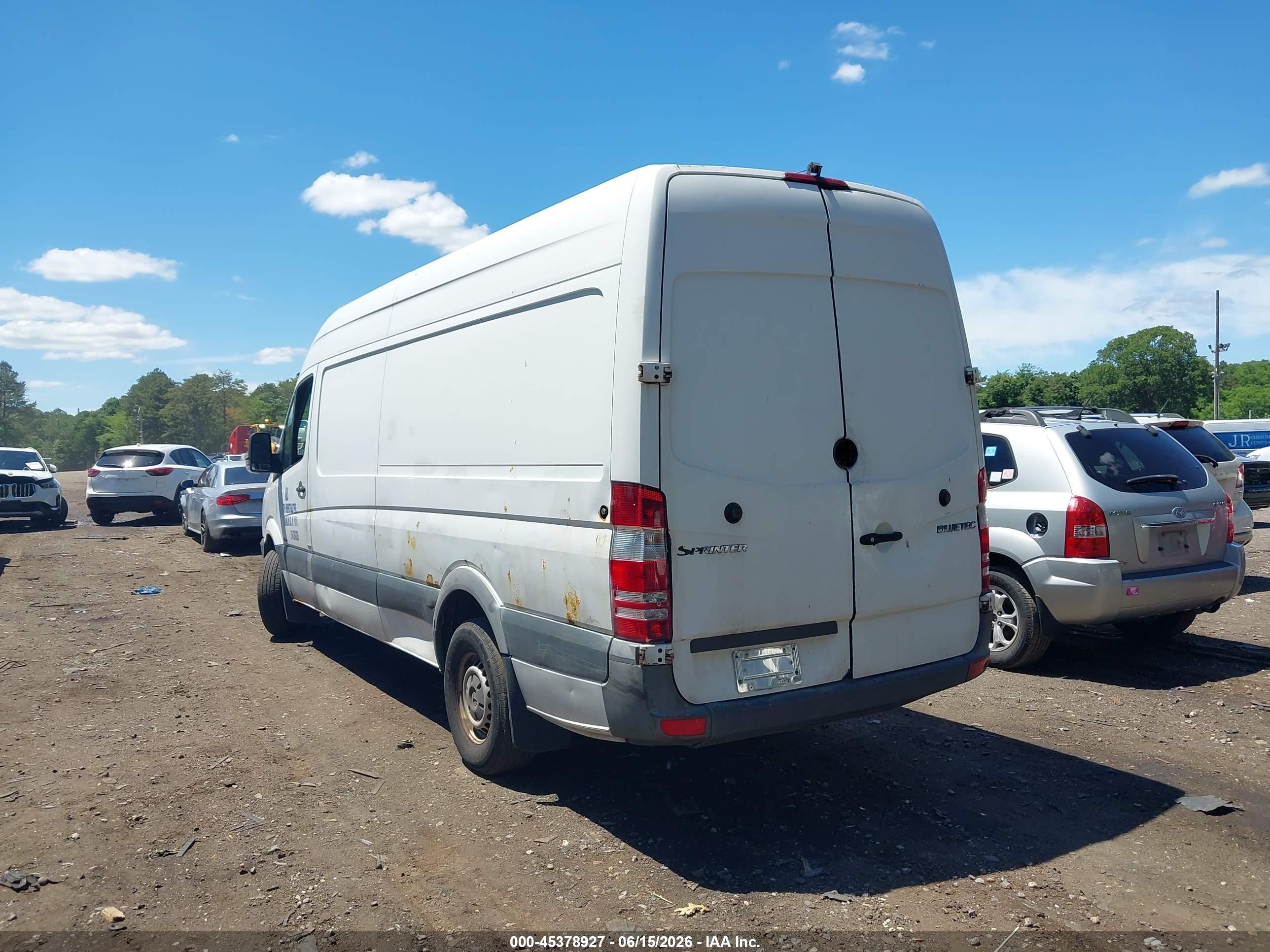 2012 Mercedes-benz Sprinter 2500 High Roof White vin: WD3PE8CC8C5648269