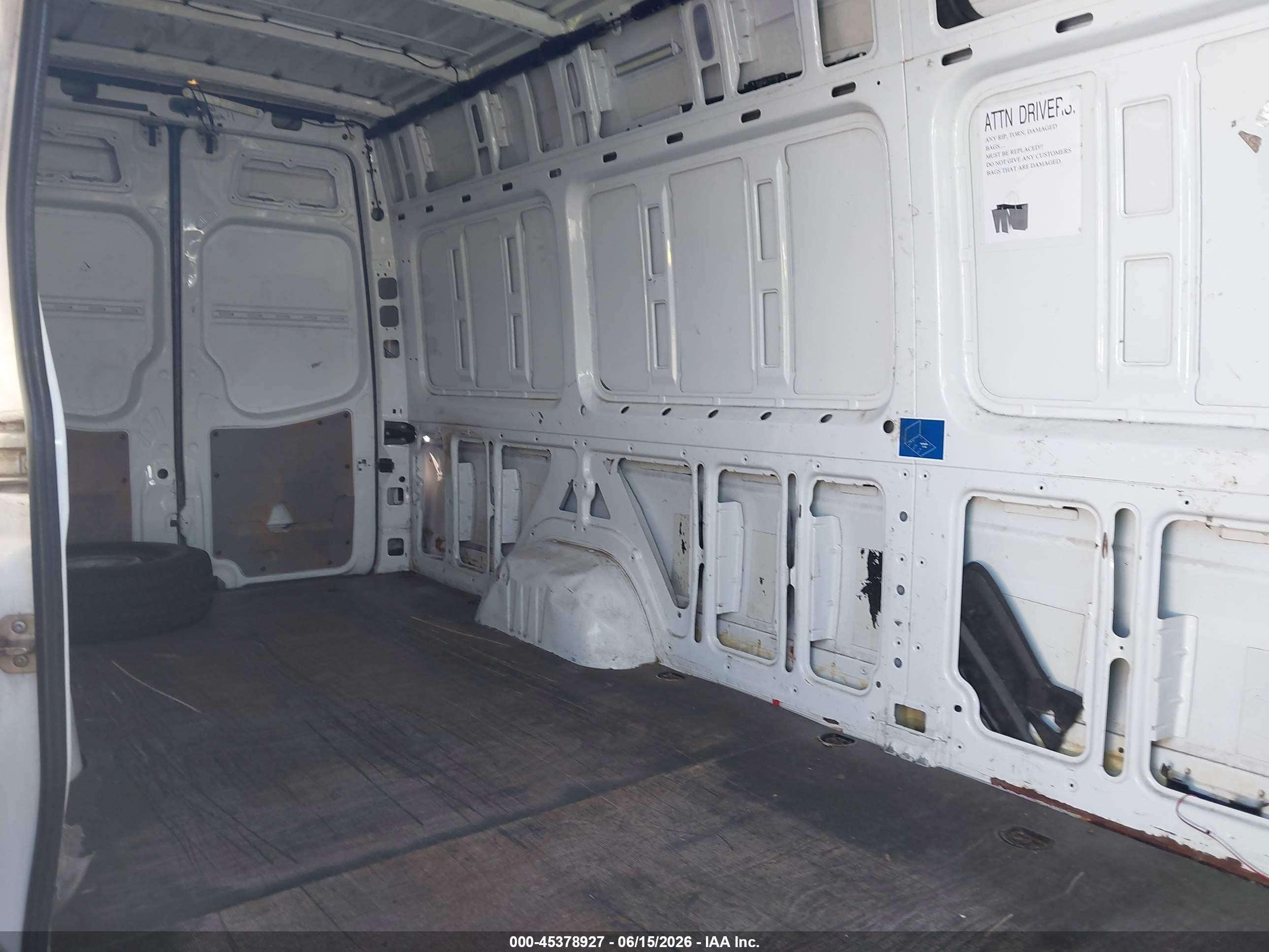 2012 Mercedes-benz Sprinter 2500 High Roof White vin: WD3PE8CC8C5648269