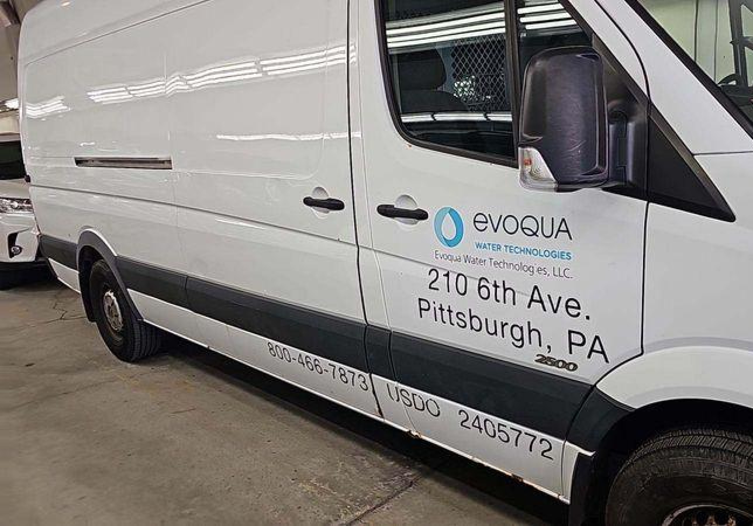 2010 Mercedes-benz Sprinter Van 2500 High Roof White vin: WD3PE8CCXA5481586