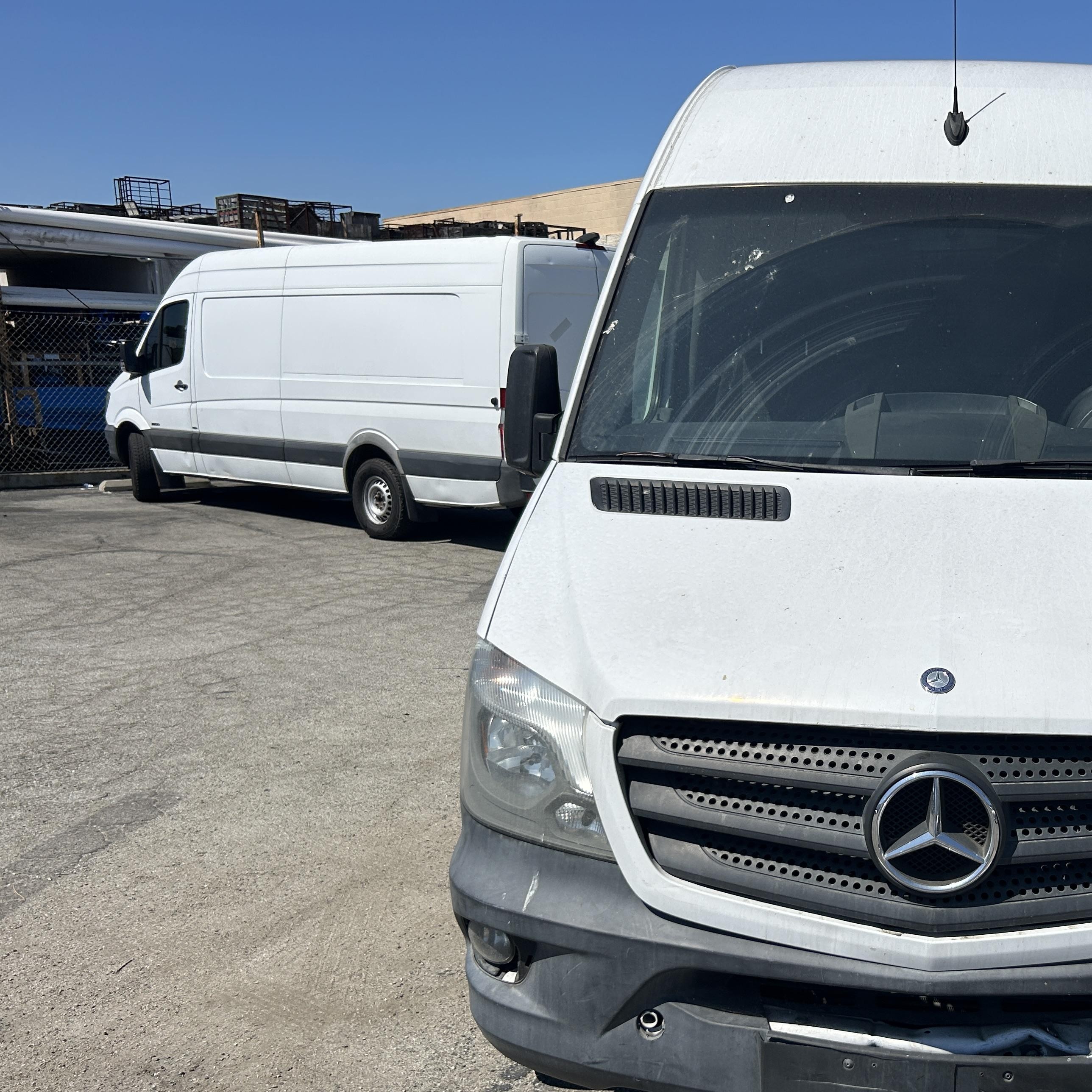 2015 Mercedes-benz Sprinter 2500 High Roof White vin: WD3PE8CCXFP129443