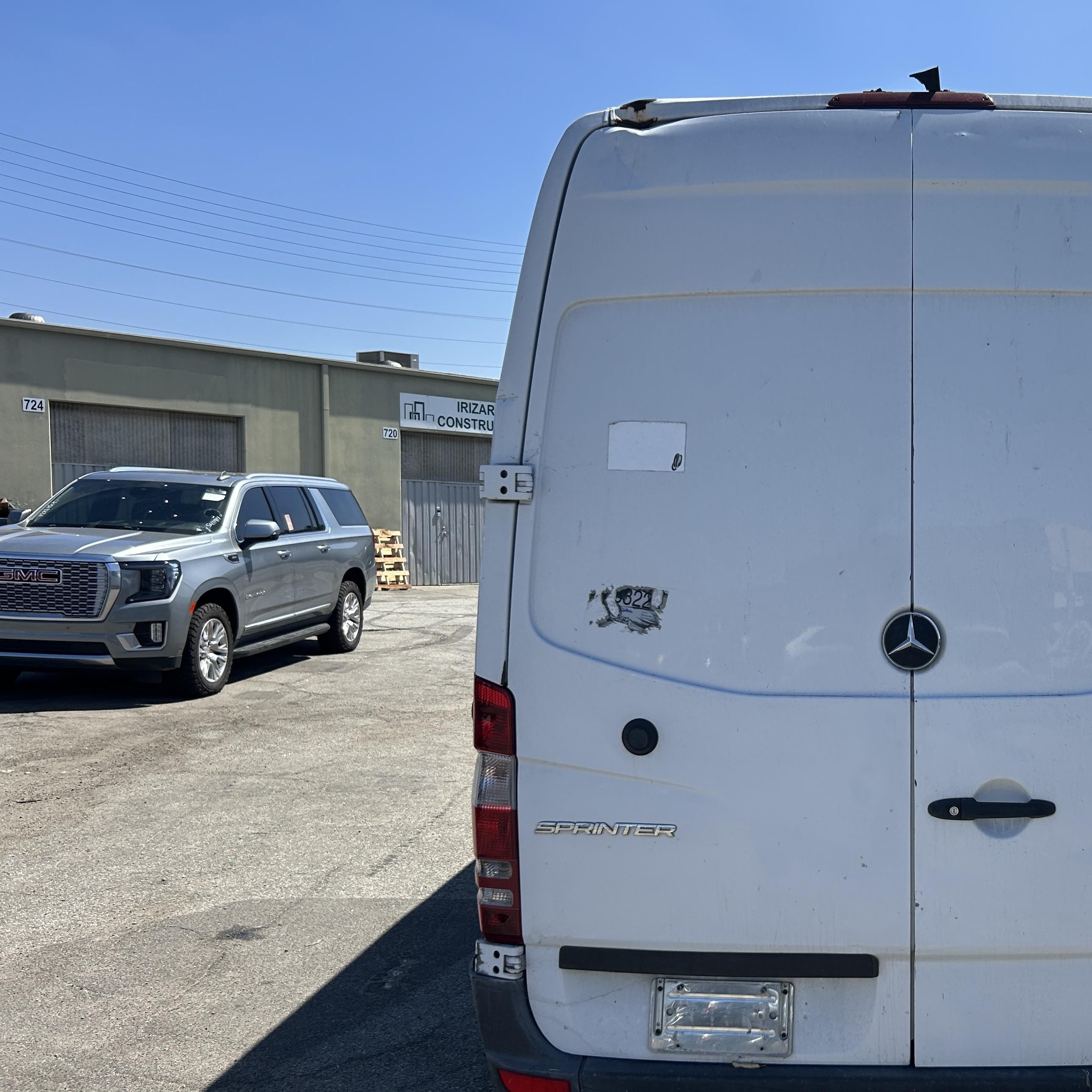2015 Mercedes-benz Sprinter 2500 High Roof White vin: WD3PE8CCXFP129443