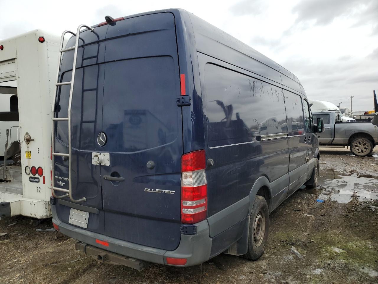 2015 Mercedes-benz Sprinter 2500 Blue vin: WD3PE8DC3F5954640
