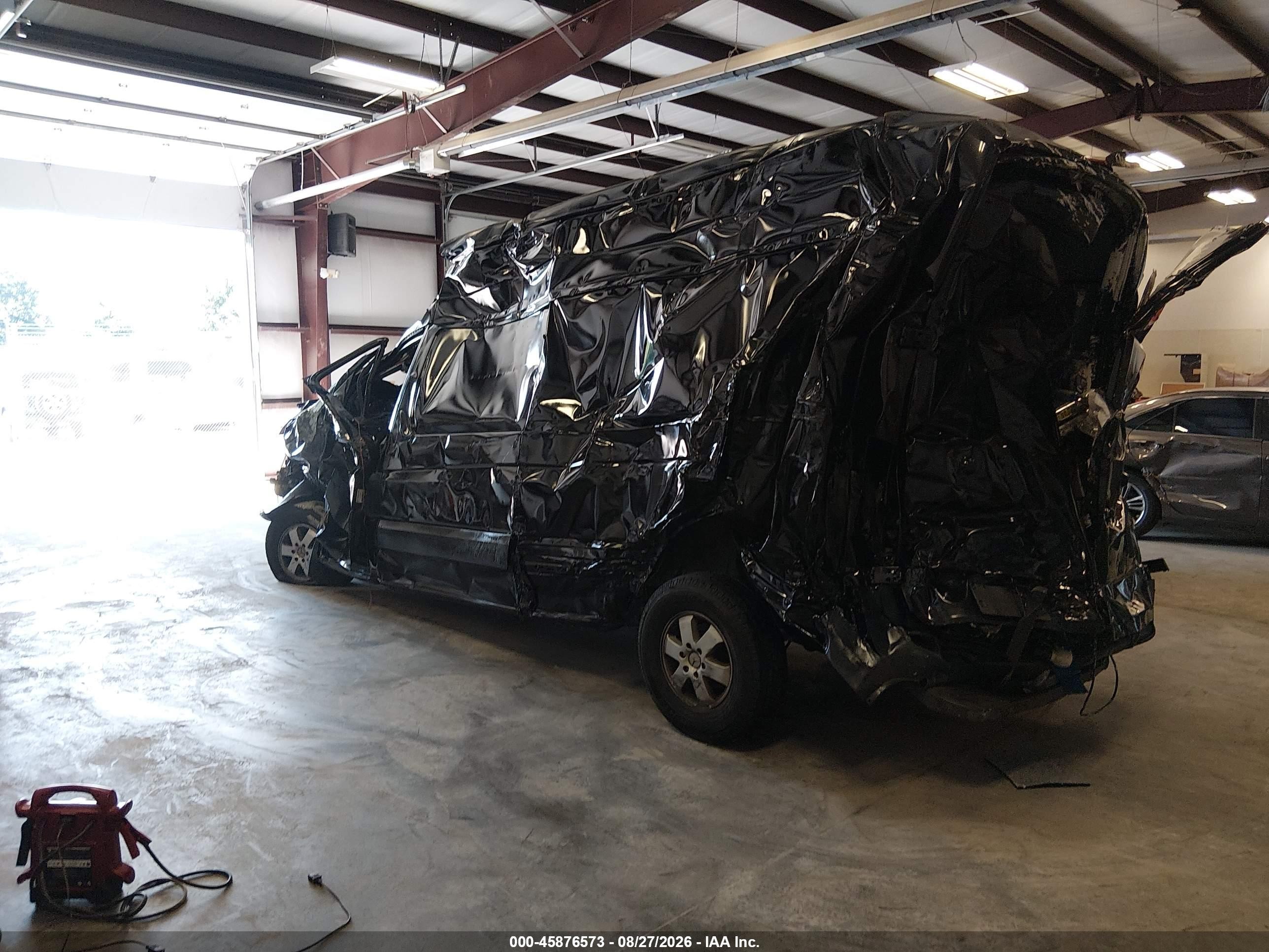 2016 Mercedes-benz Sprinter 2500 High Roof Black vin: WD3PE8DD0GP271812