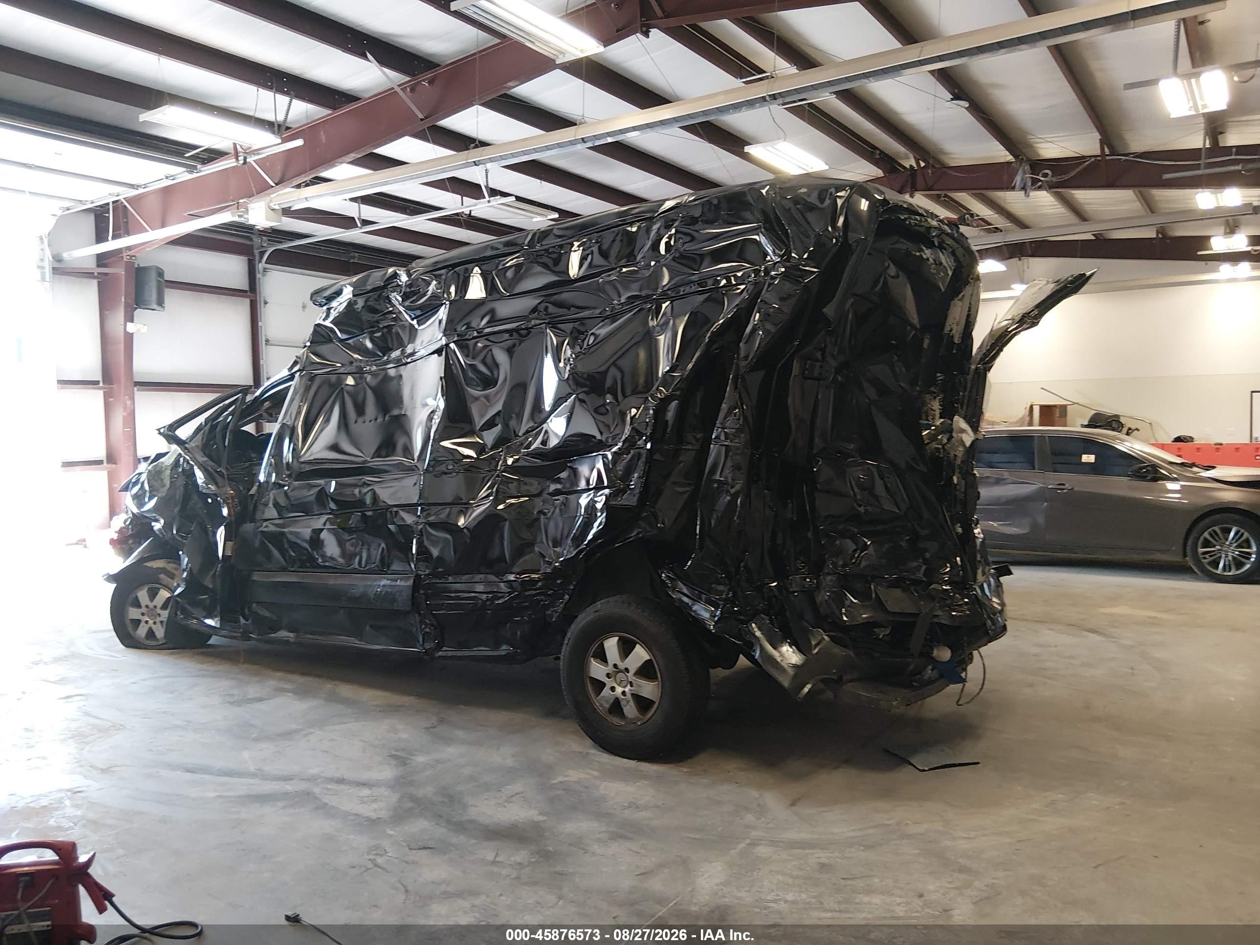 2016 Mercedes-benz Sprinter 2500 High Roof Black vin: WD3PE8DD0GP271812