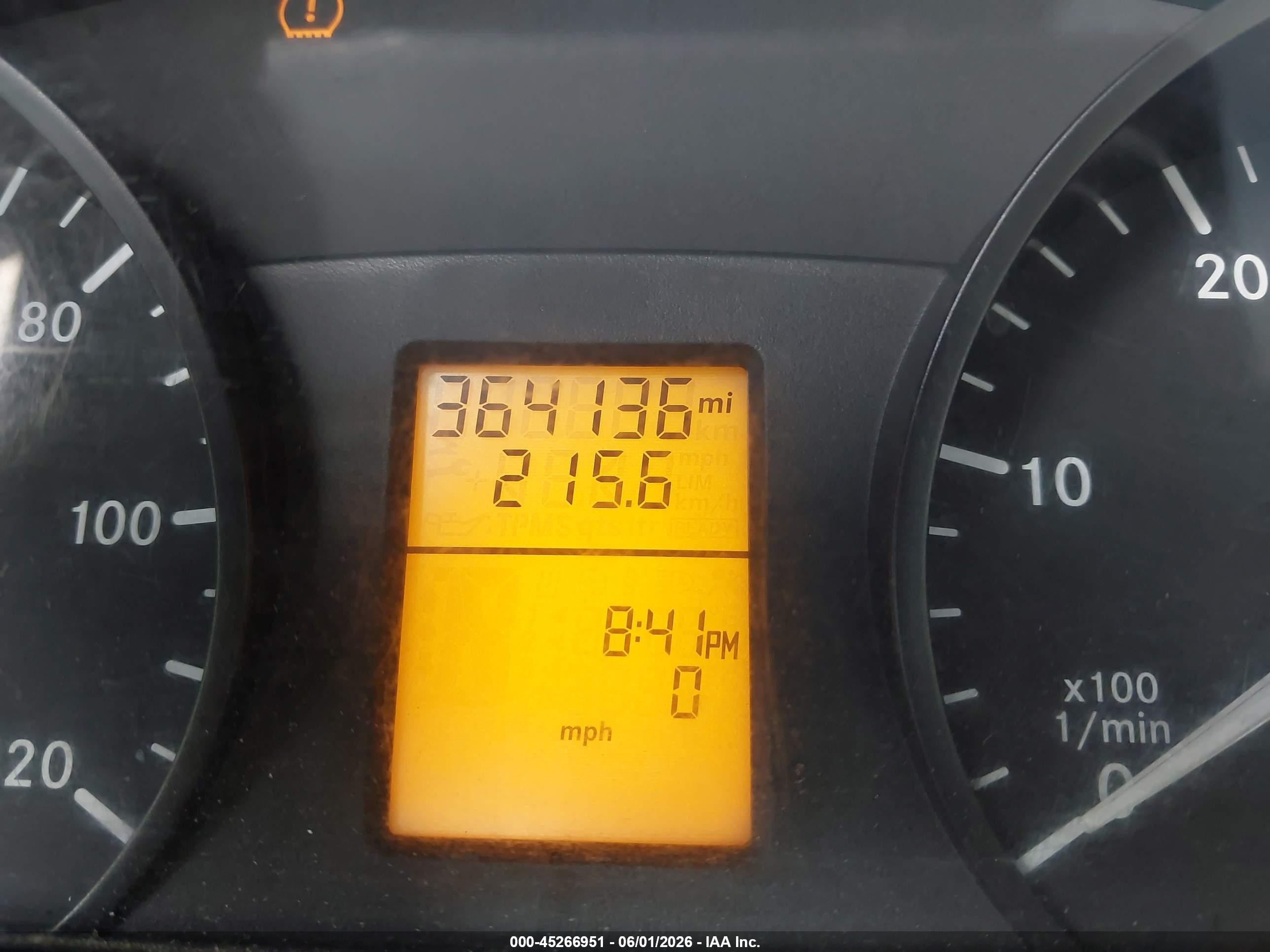 2014 Mercedes-benz Sprinter 2500 High Roof White vin: WD3PE8DE0E5901152