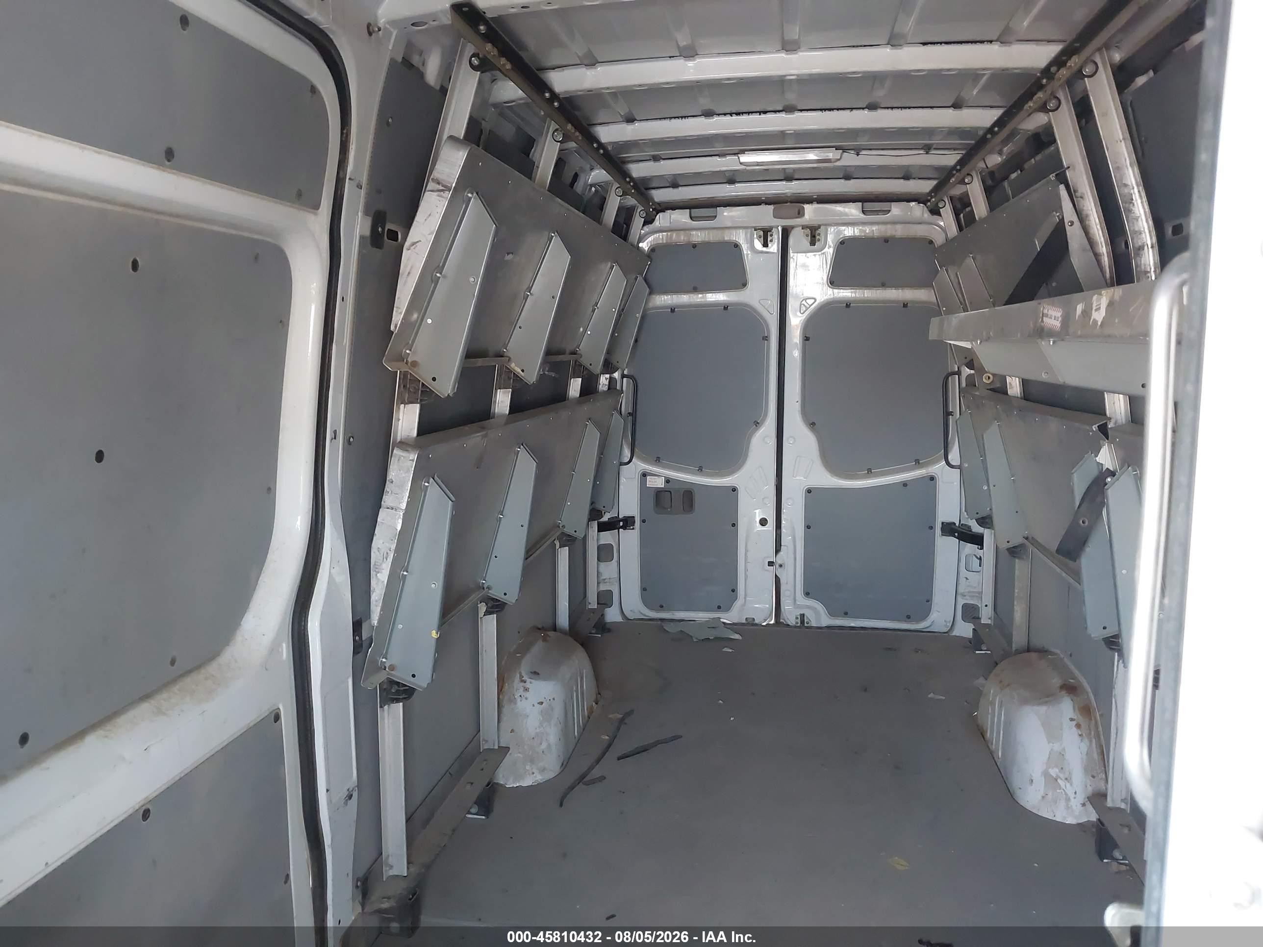 2014 Mercedes-benz Sprinter 2500 High Roof Белый vin: WD3PE8DE1E5899170