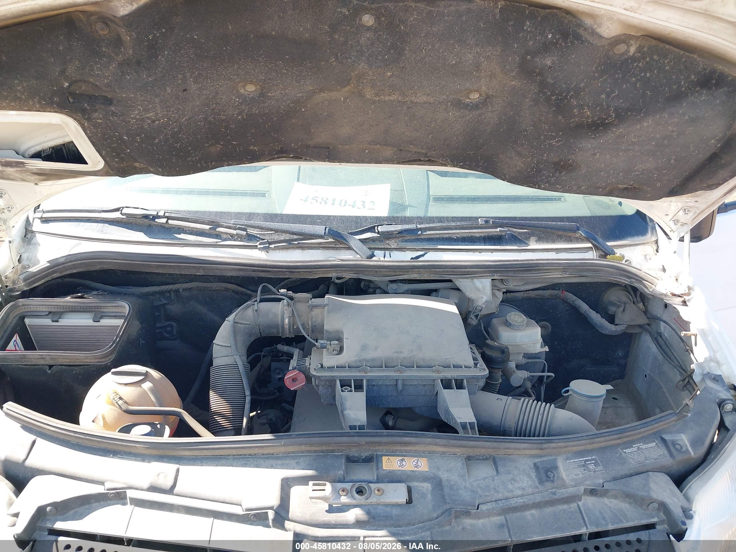 2014 Mercedes-benz Sprinter 2500 High Roof Белый vin: WD3PE8DE1E5899170
