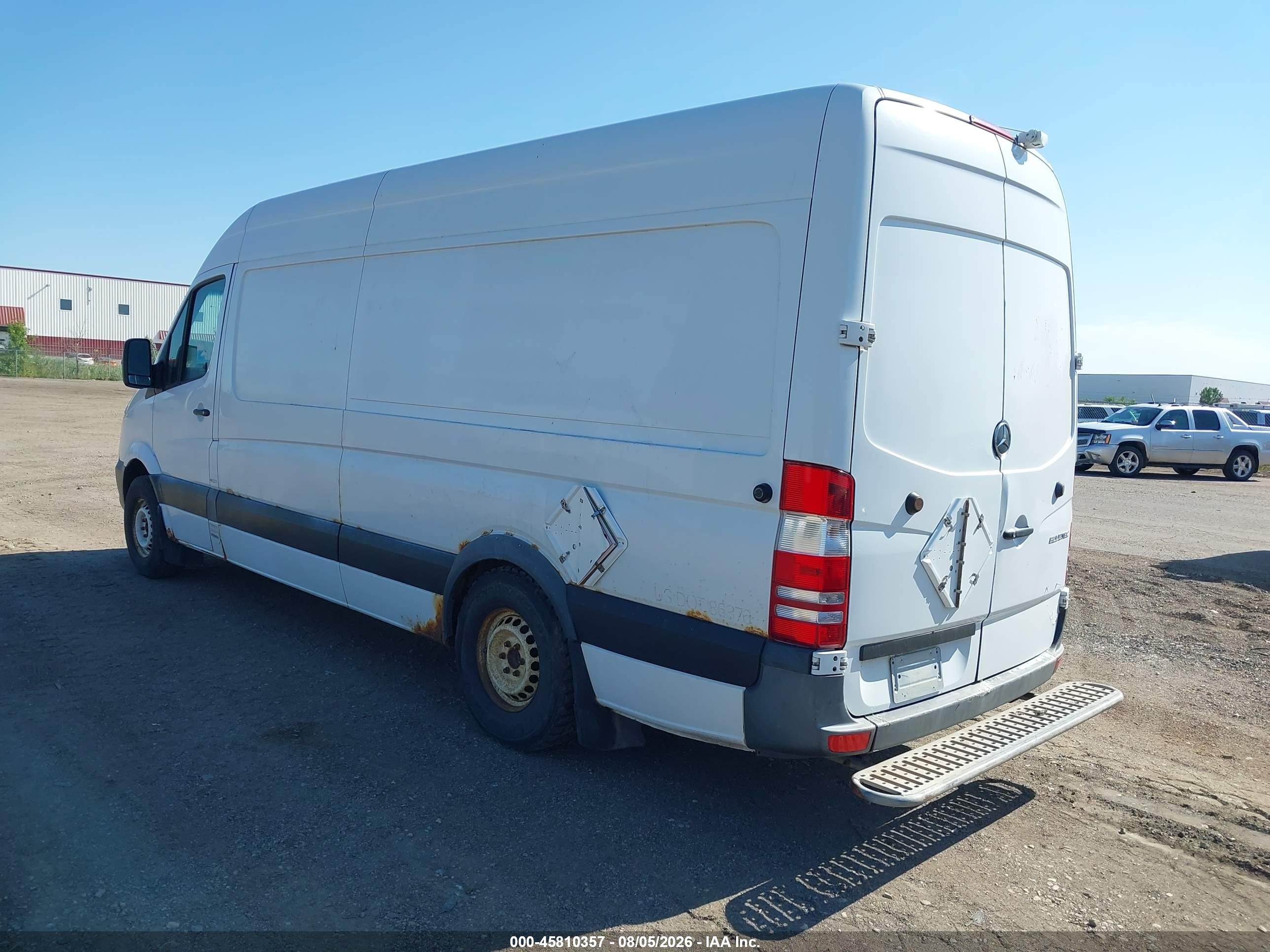 2014 Mercedes-benz Sprinter 2500 High Roof Белый vin: WD3PE8DE5E5899172