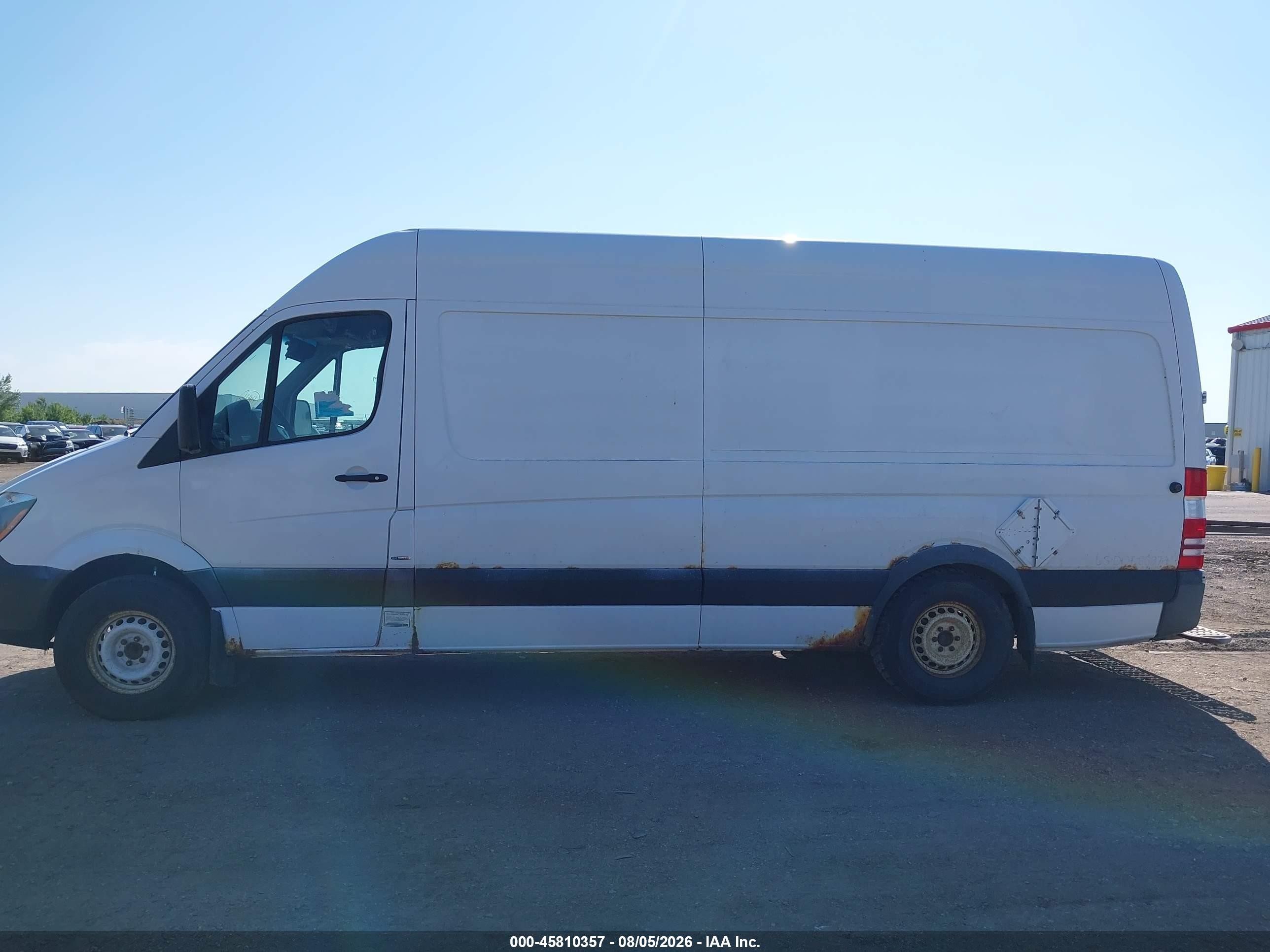 2014 Mercedes-benz Sprinter 2500 High Roof Белый vin: WD3PE8DE5E5899172