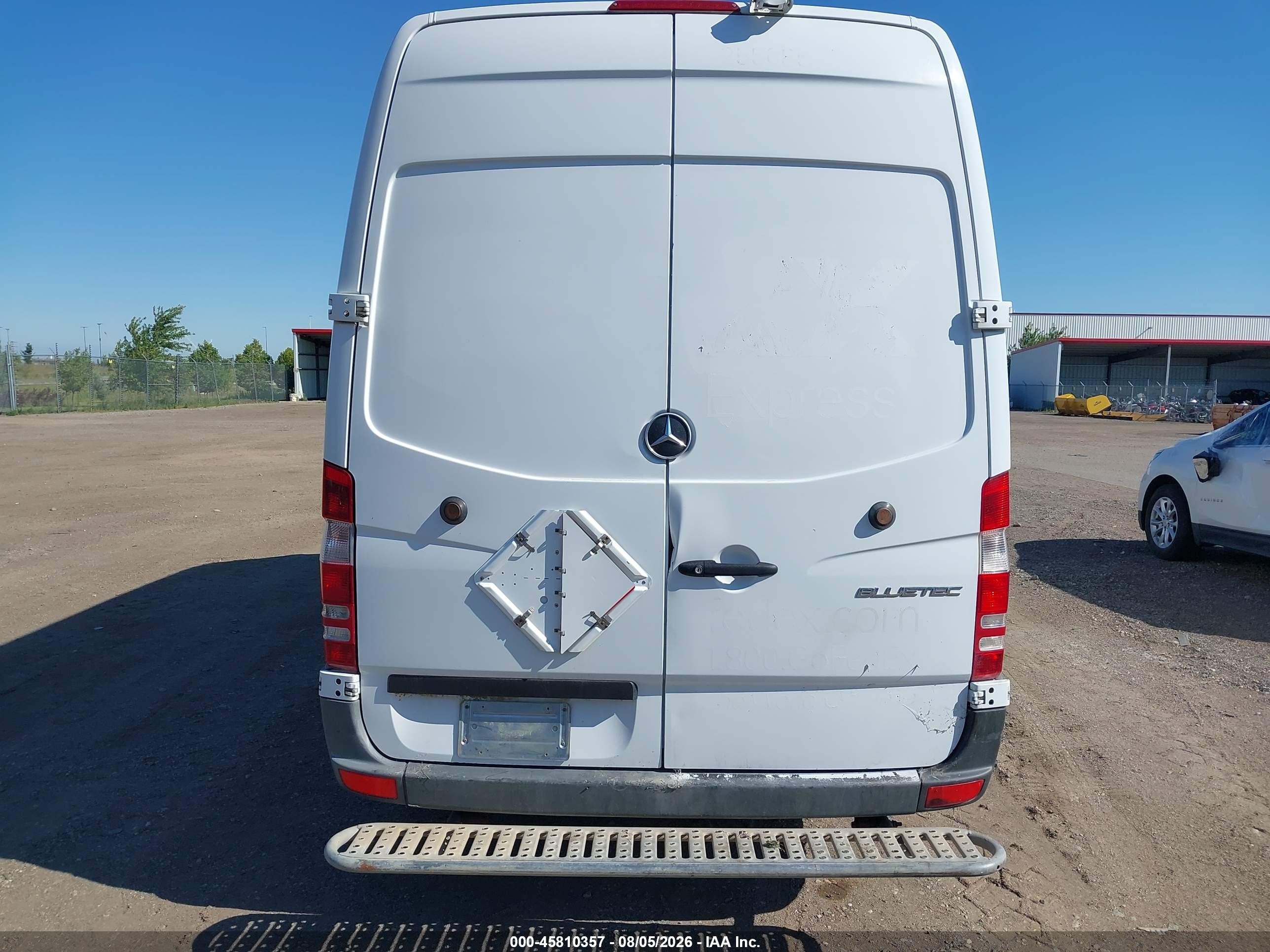 2014 Mercedes-benz Sprinter 2500 High Roof Белый vin: WD3PE8DE5E5899172
