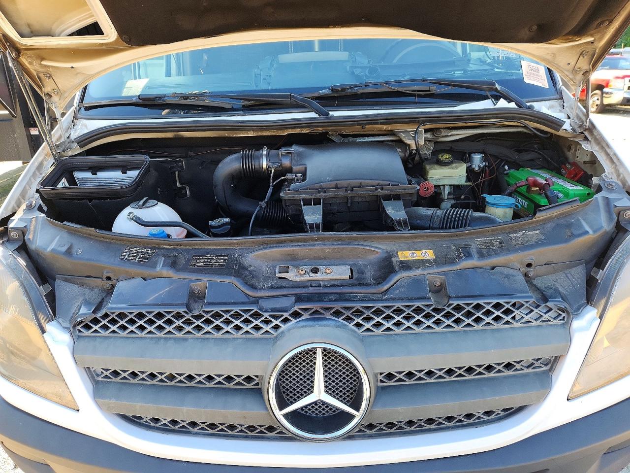 2013 Mercedes-benz Sprinter 3500 White vin: WD3PF0CC6D5813400